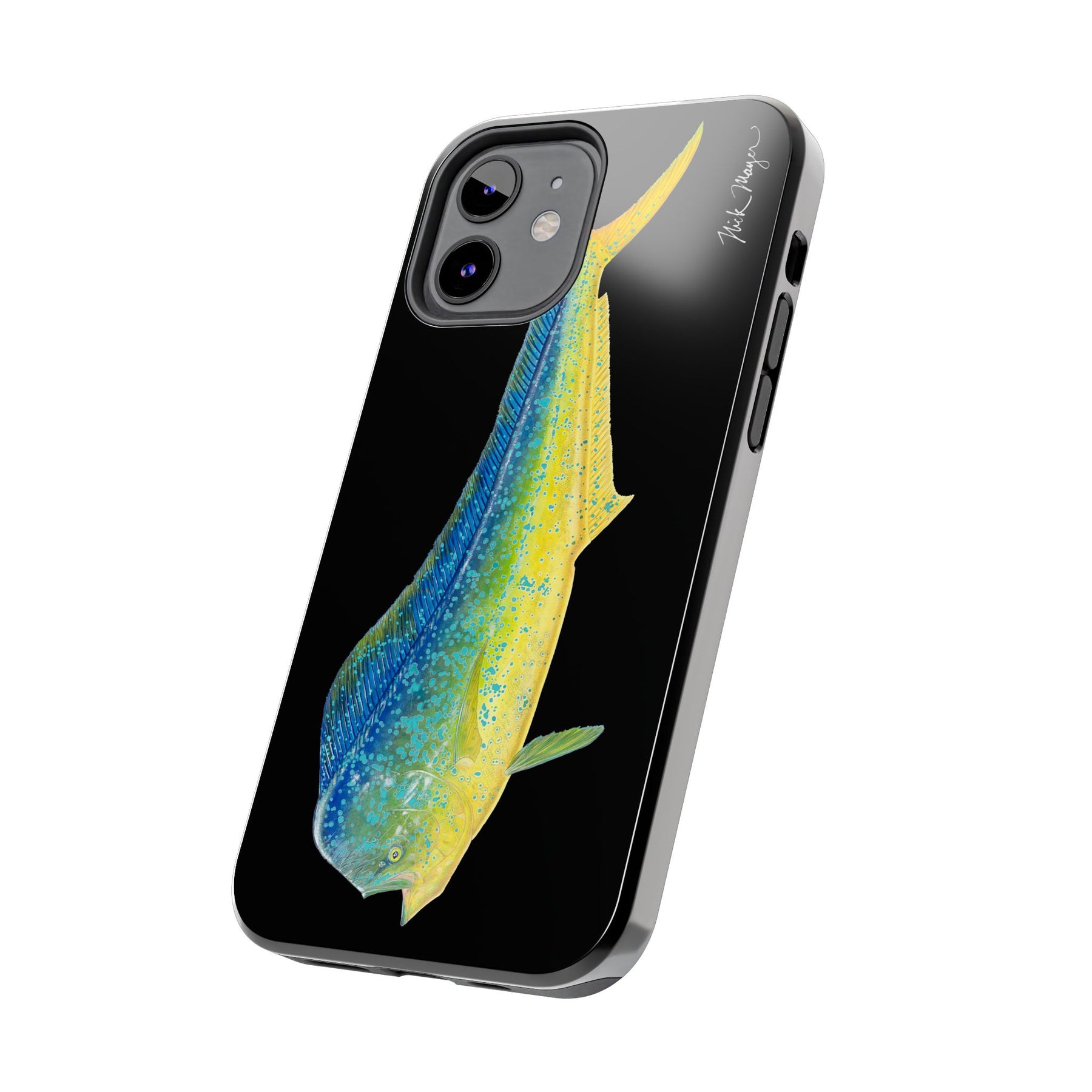 Bull Mahi Black Phone Case (iPhone)