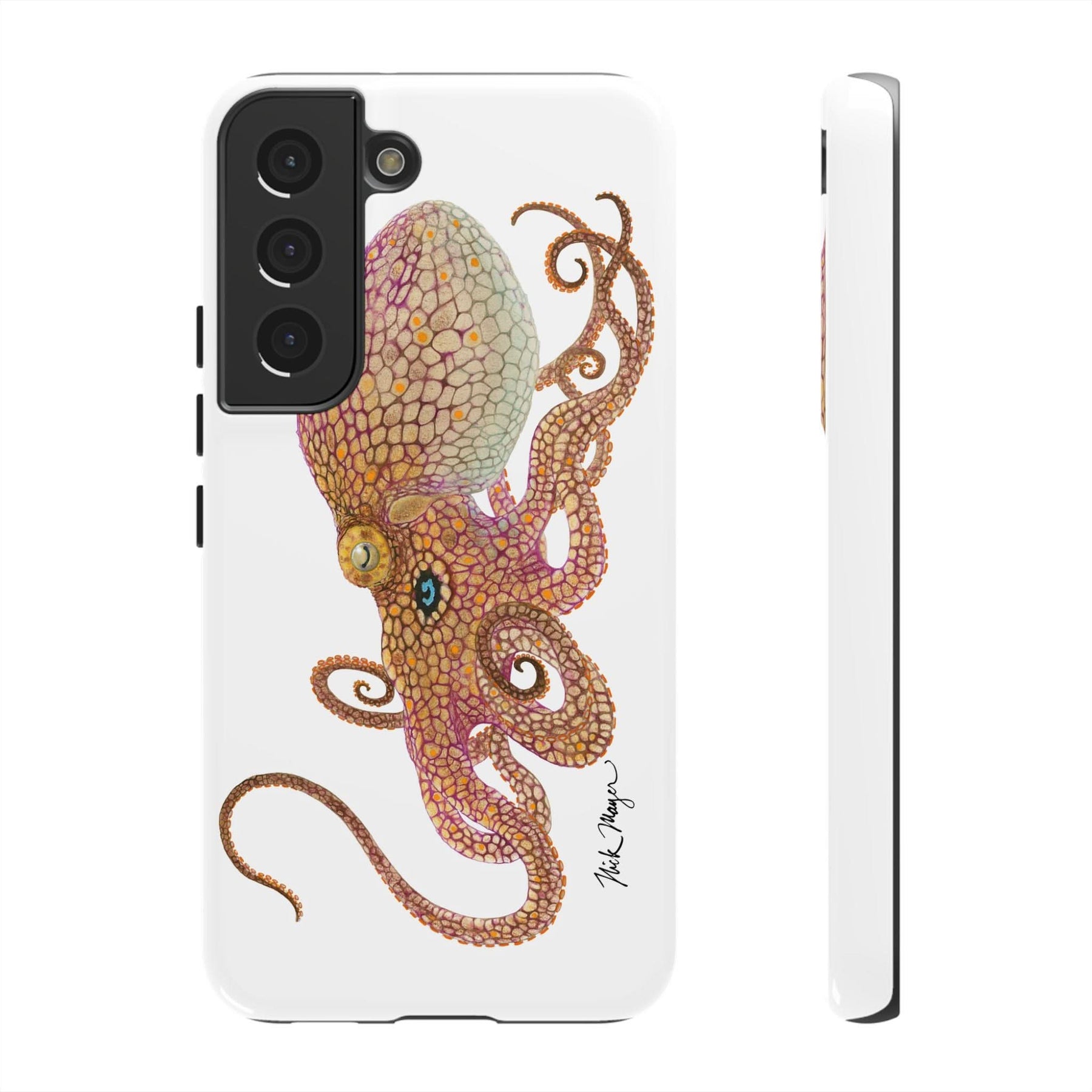 Two Spot Octopus Phone Case (iPhone 16 & Samsung)