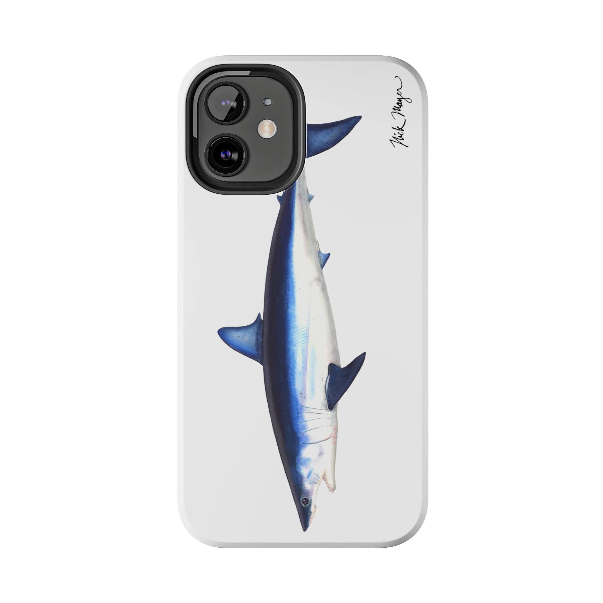 Mako Shark White Phone Case (iPhone)