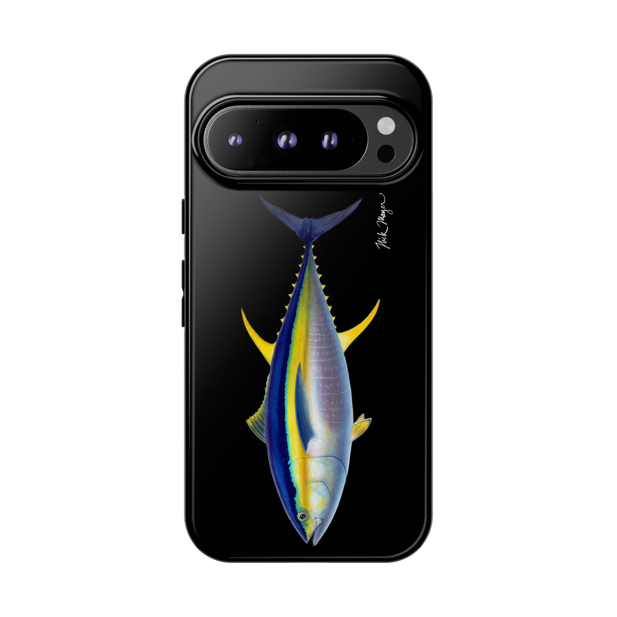 Yellowfin Tuna Black Phone Case (Samsung)