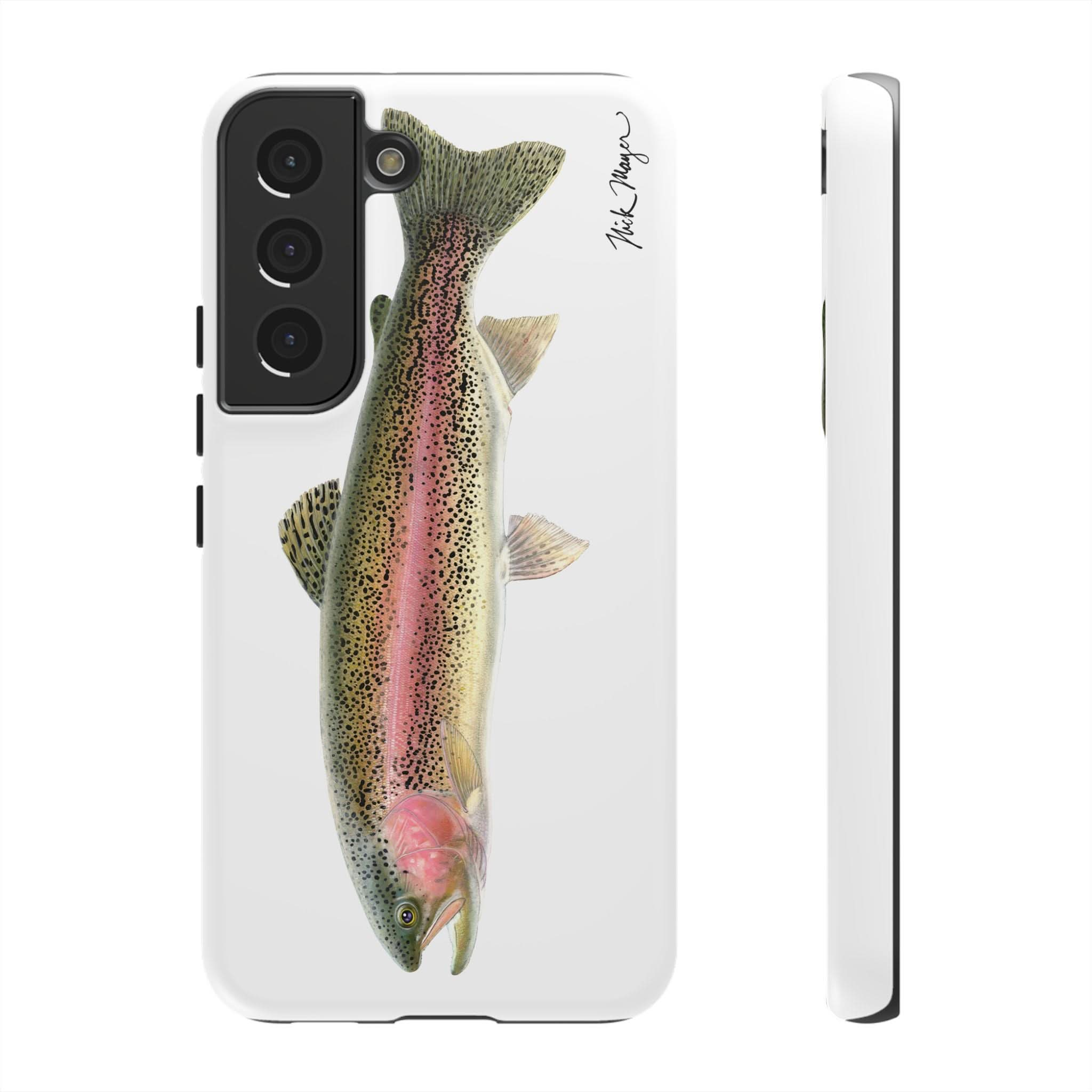 Rainbow Trout White Phone Case (Samsung)