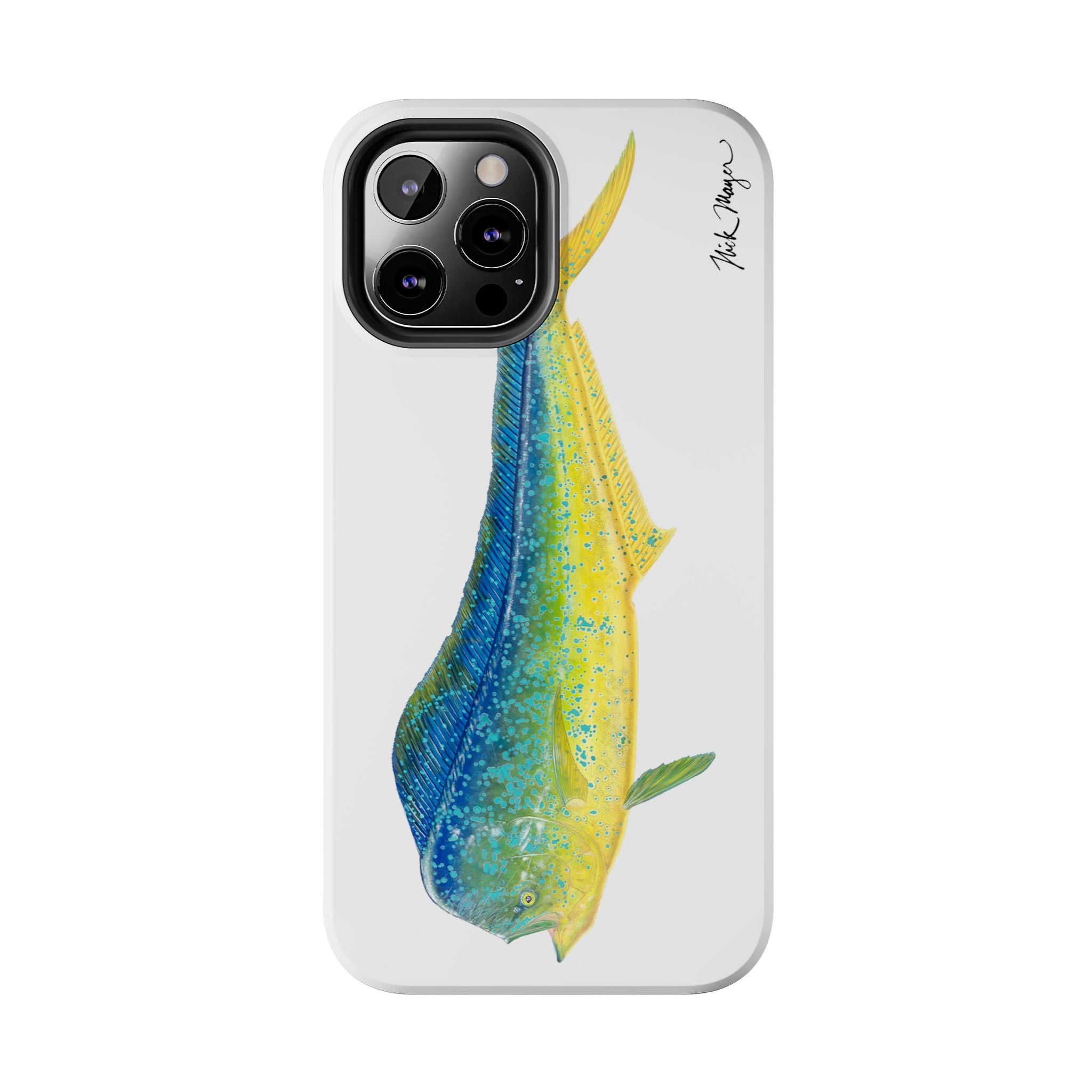 Bull Mahi White Phone Case (iPhone)