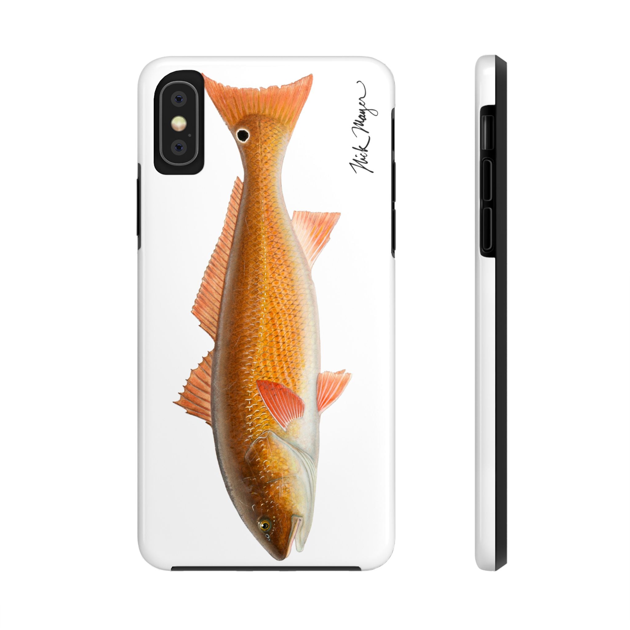 Redfish White Phone Case (iPhone)