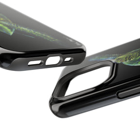 Green Sea Turtle MagSafe Black iPhone Case