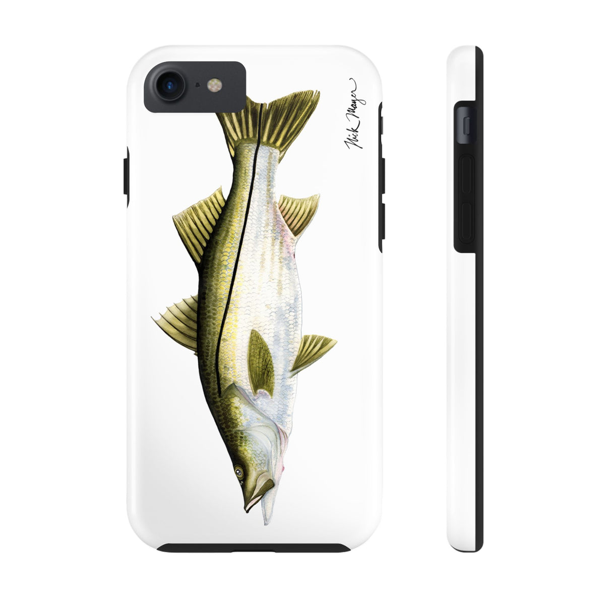 Snook White Phone Case (iPhone)