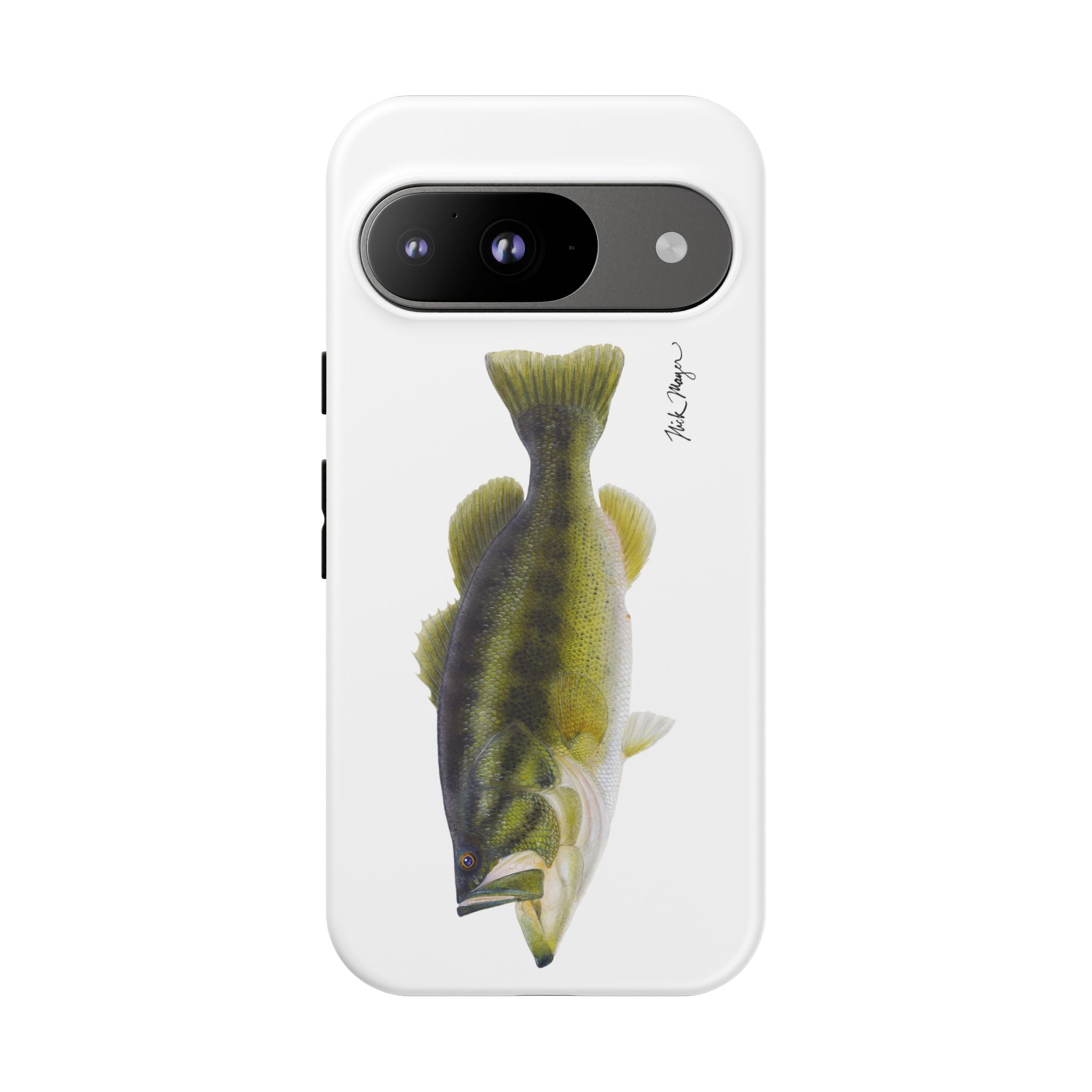 Largemouth Bass White Phone Case (Samsung)