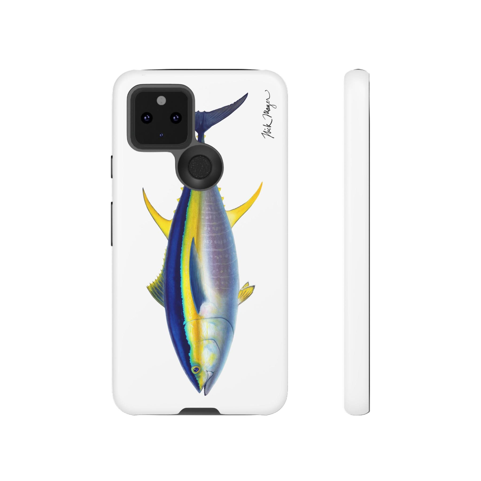 Yellowfin Tuna White Phone Case (Samsung)