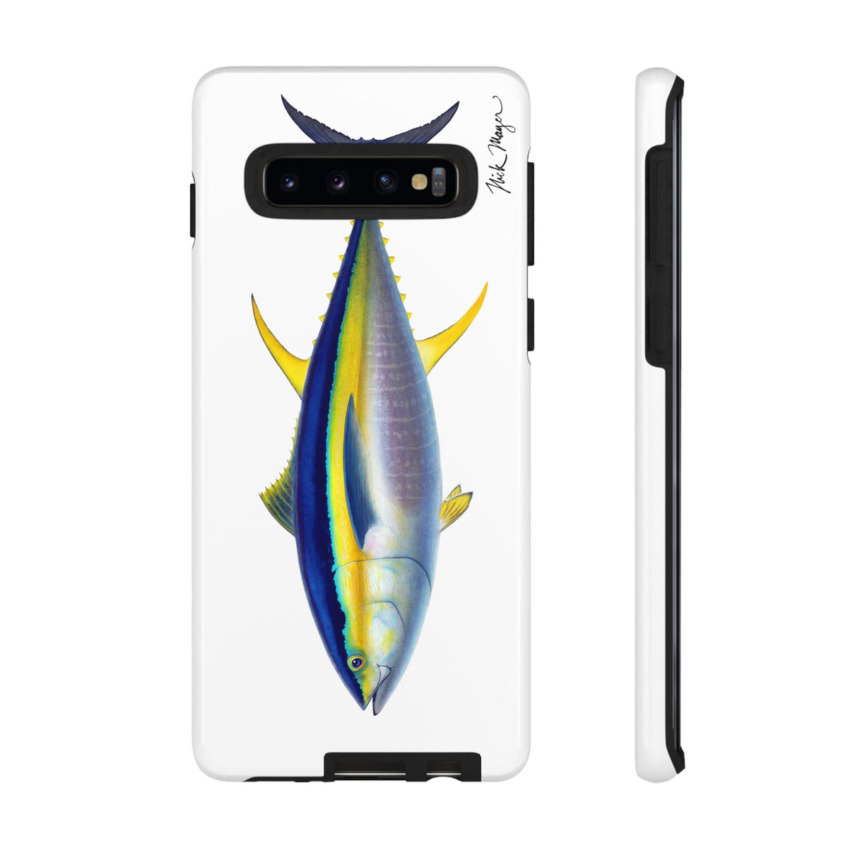 Yellowfin Tuna White Phone Case (Samsung)