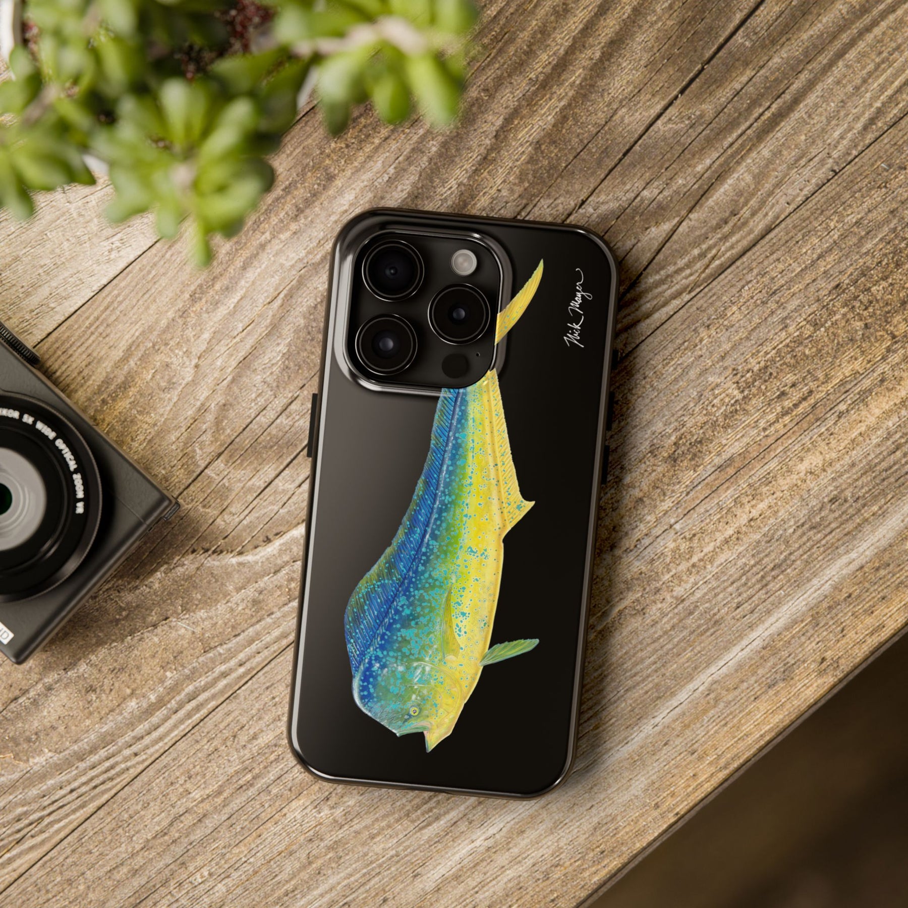 Bull Mahi Black Phone Case (iPhone)