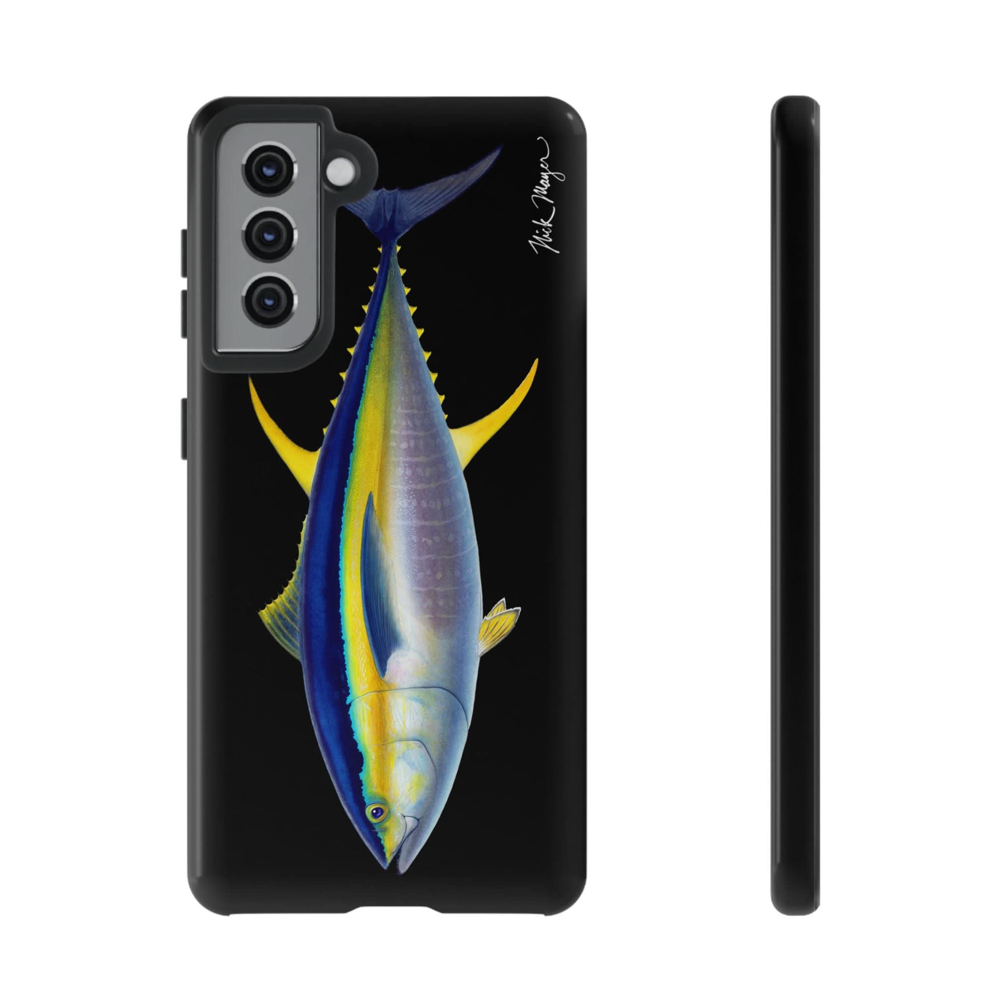 Yellowfin Tuna Black Phone Case (Samsung)