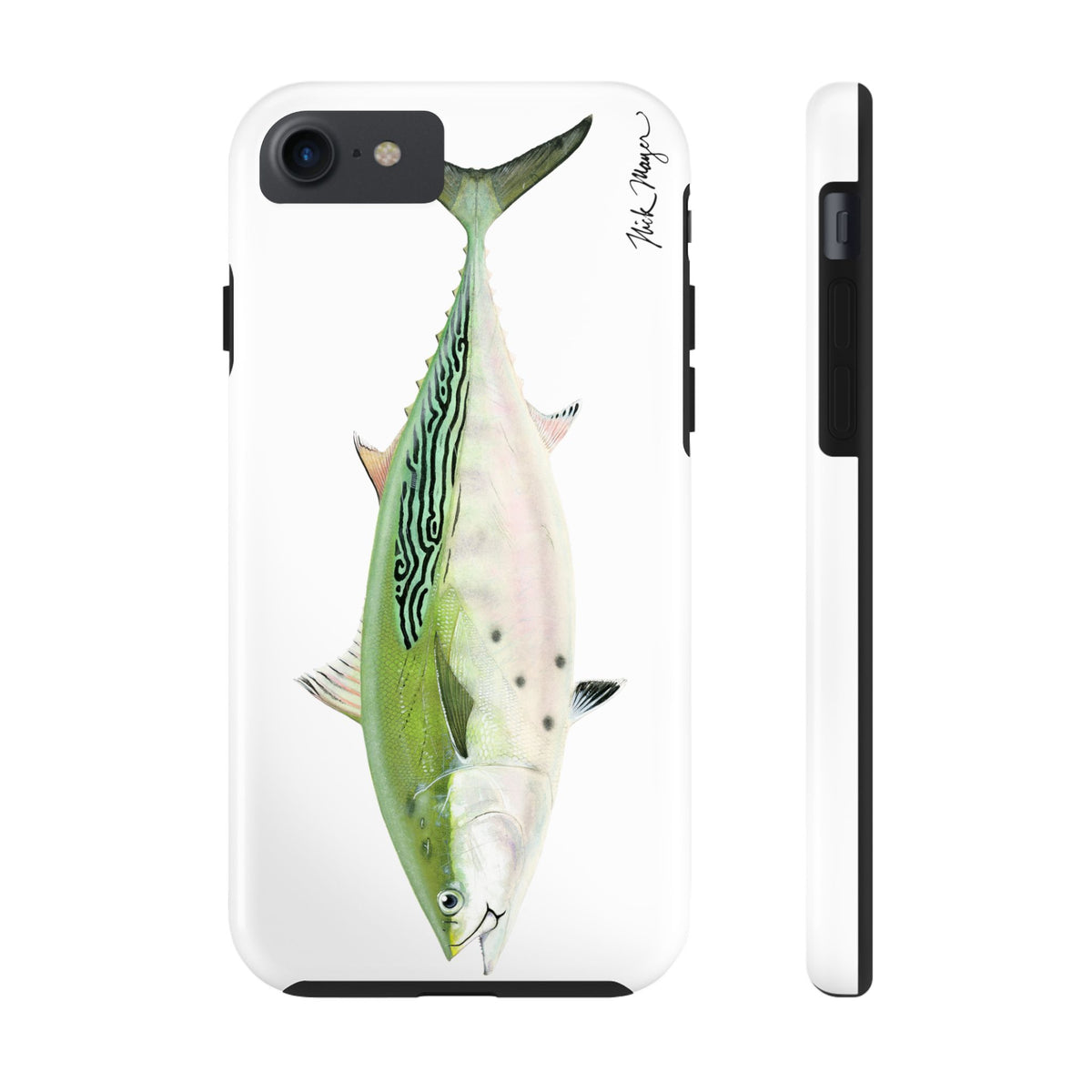 Albie White Phone Case (iPhone)