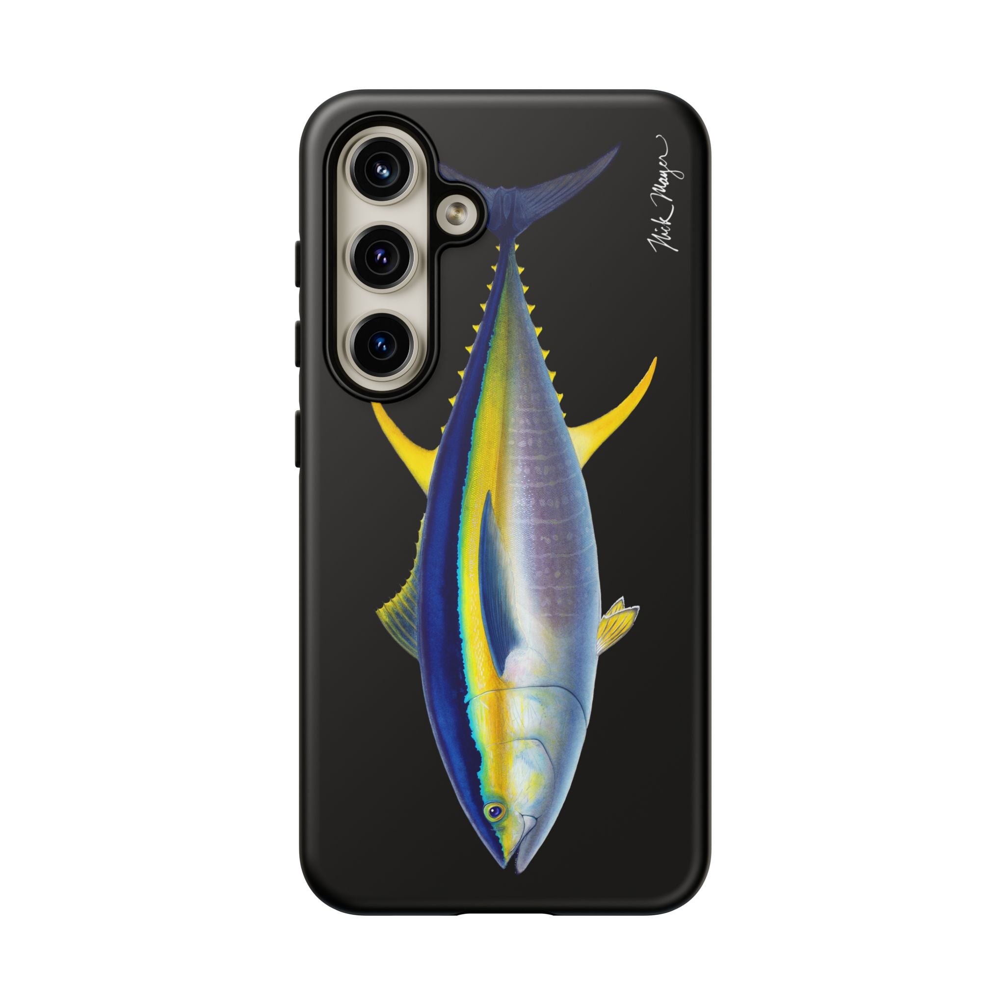 Yellowfin Tuna Black Phone Case (Samsung)