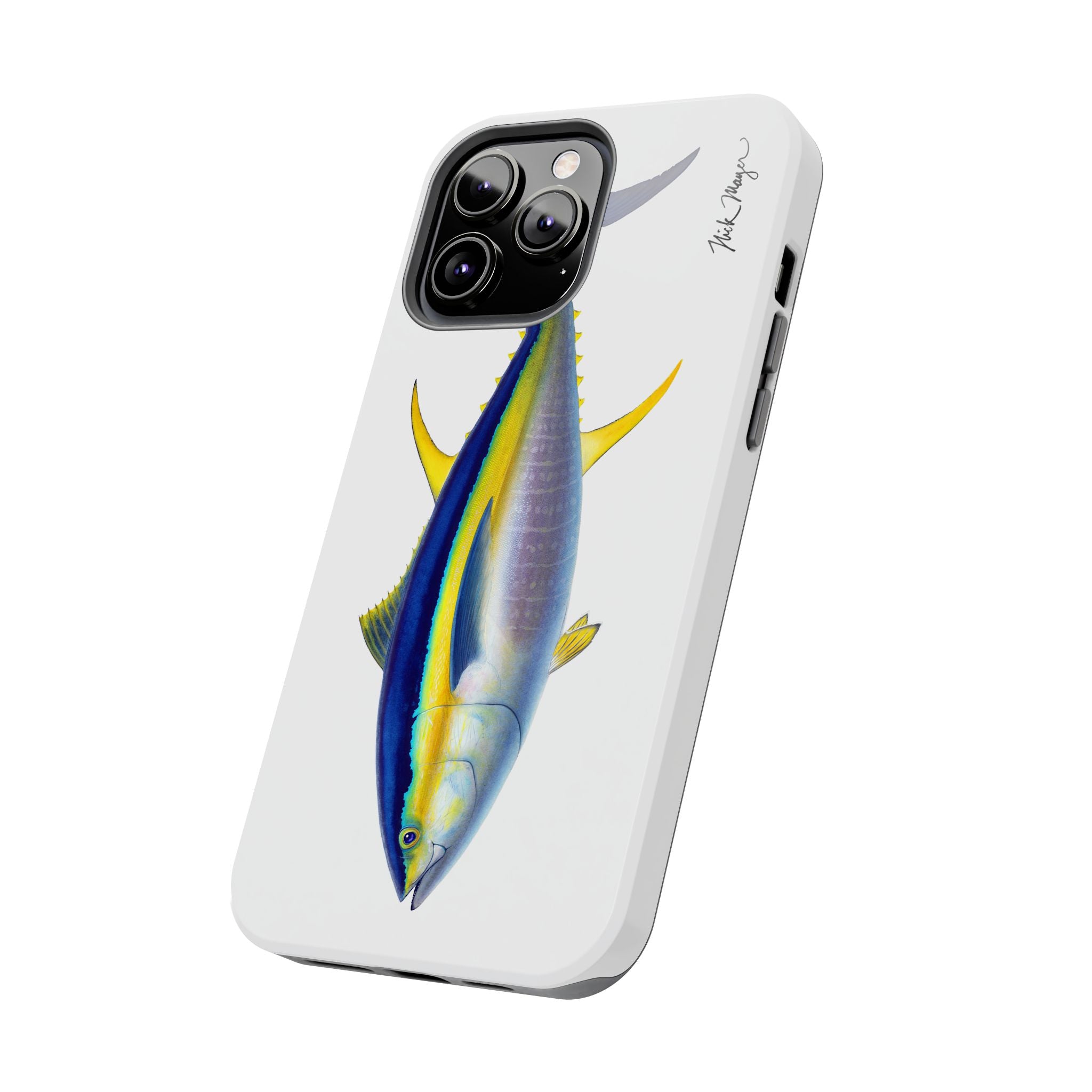 Yellowfin Tuna White Phone Case (iPhone)