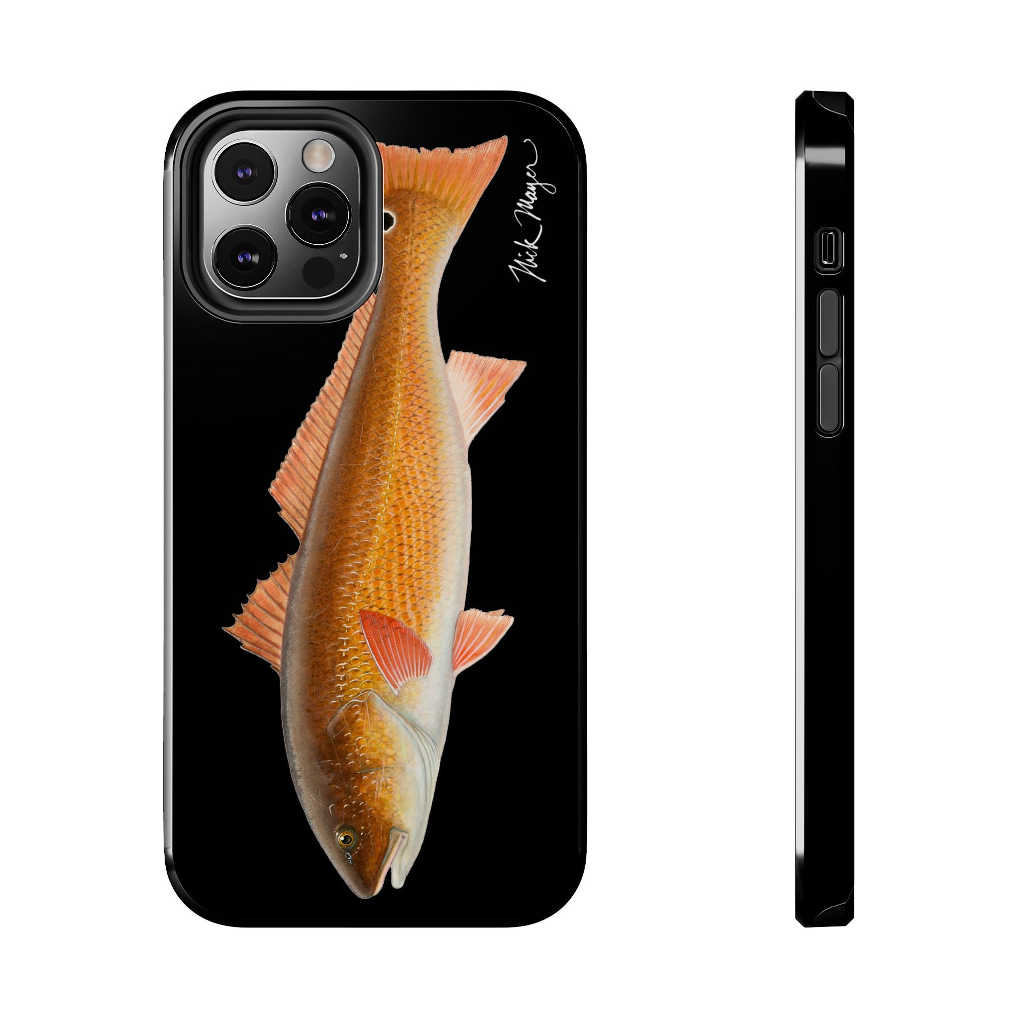 Redfish Black Phone Case (iPhone)