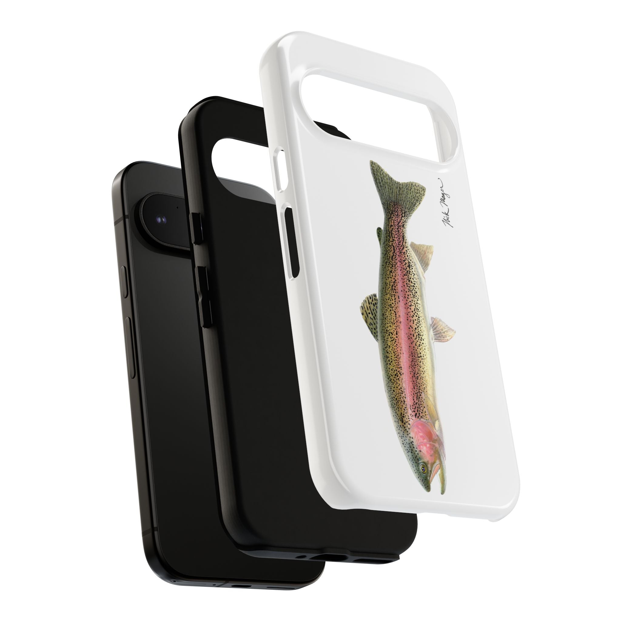 Rainbow Trout White Phone Case (Samsung)