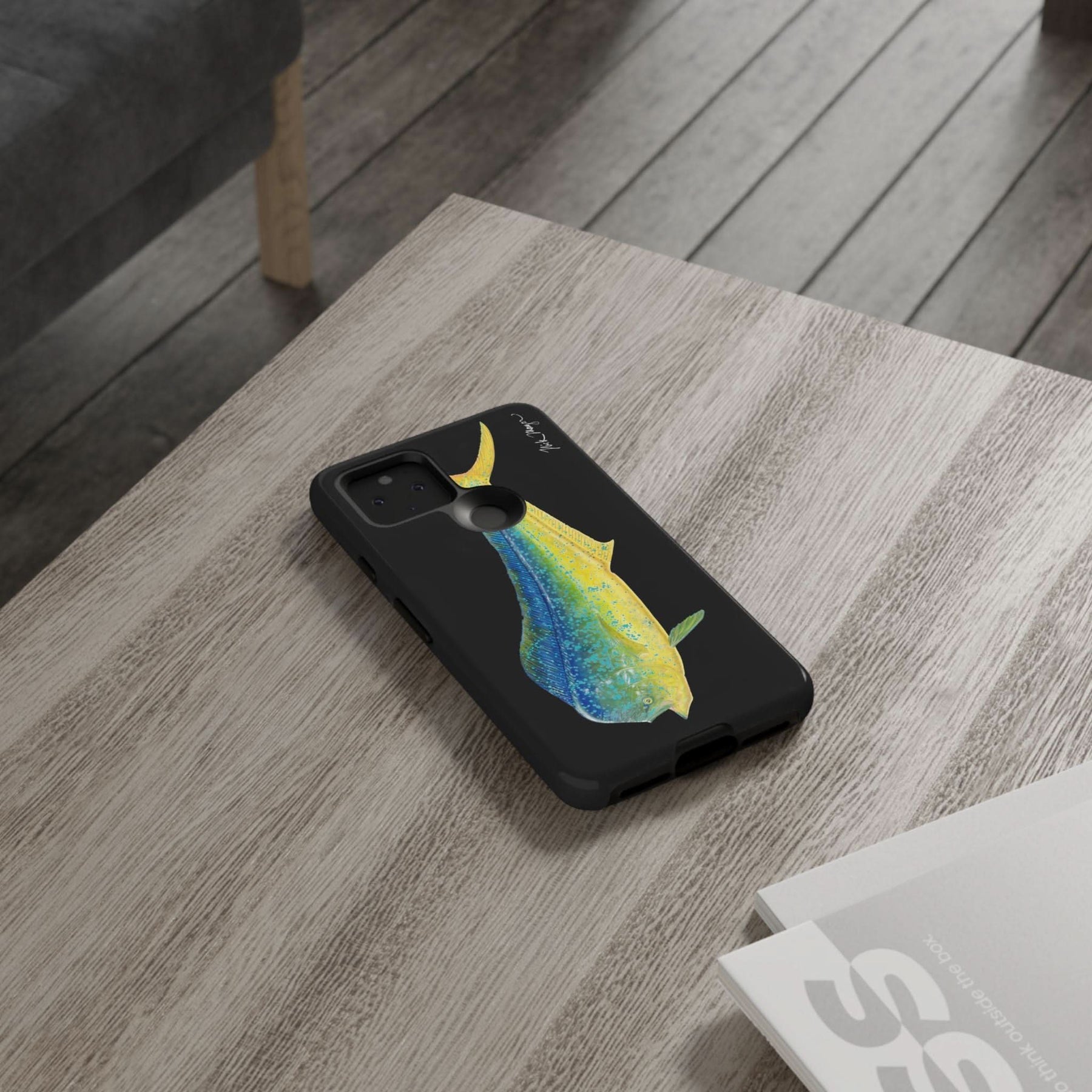 Bull Mahi Black Phone Case (iPhone 16 & Samsung)