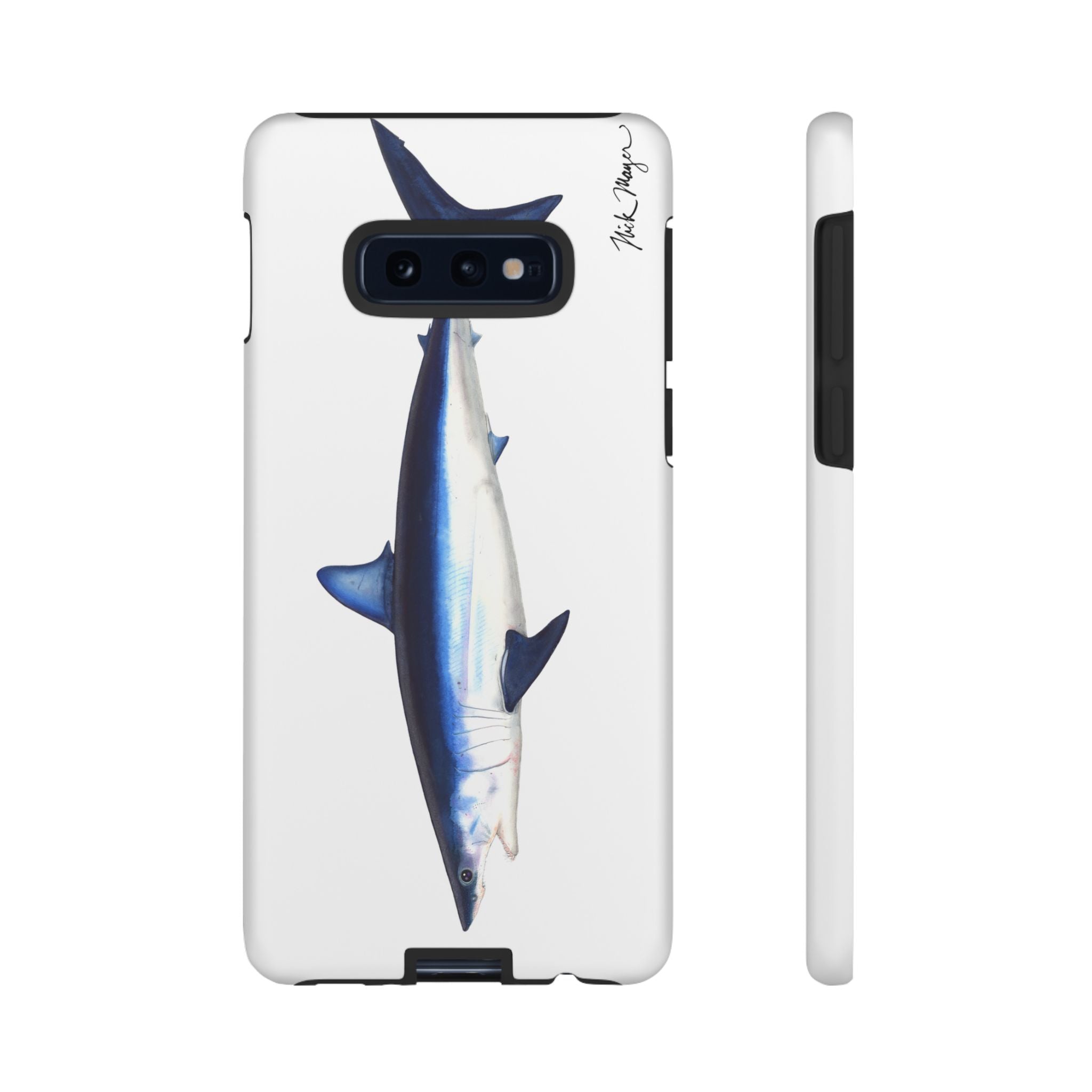 Mako Shark White Phone Case (Samsung)