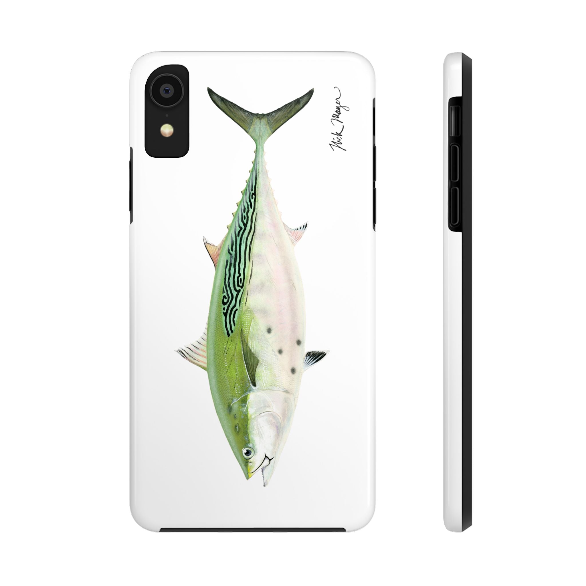 Albie White Phone Case (iPhone)