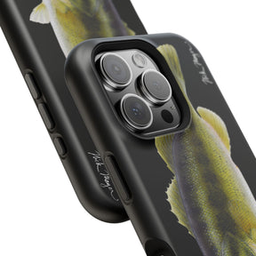 Largemouth Bass MagSafe Black iPhone Case