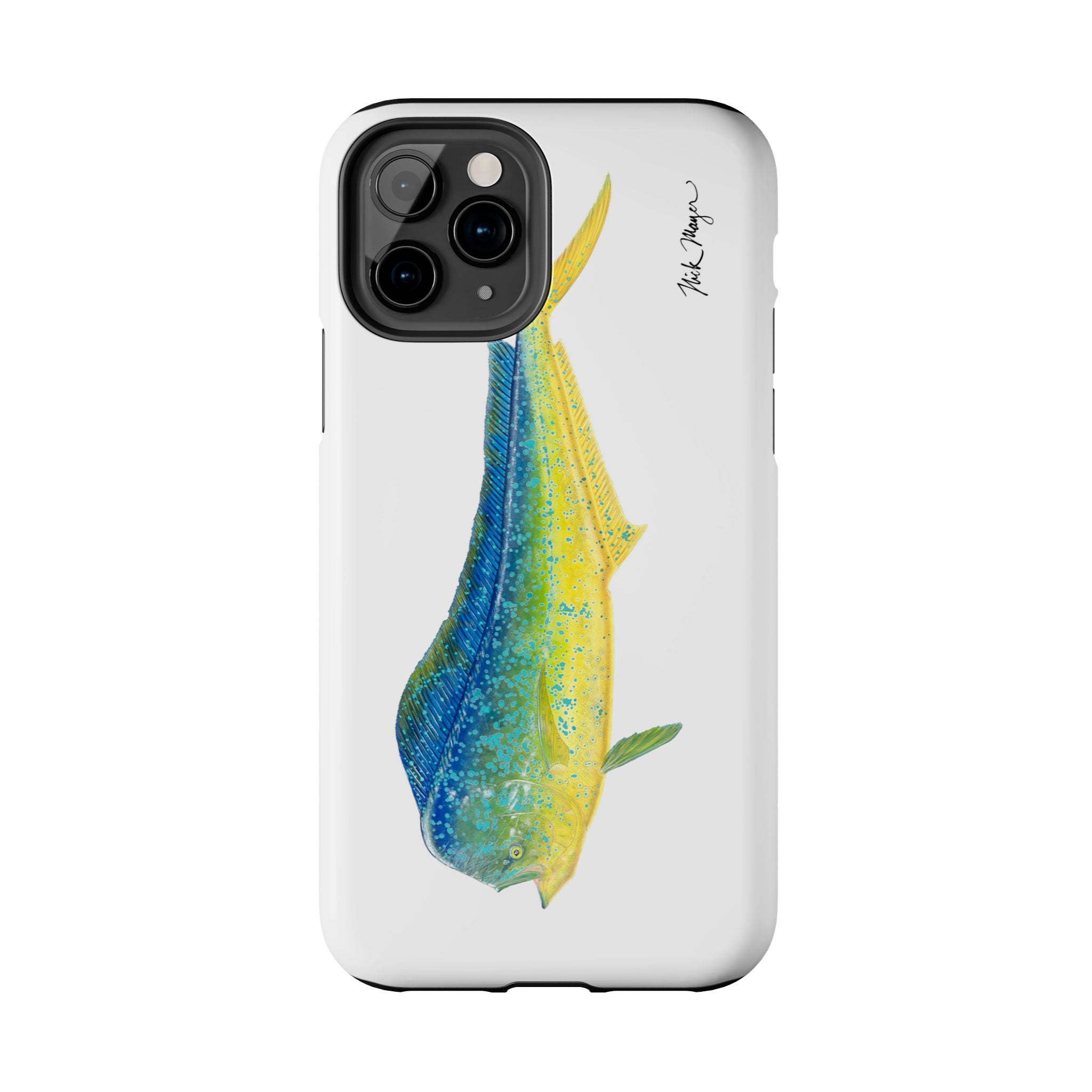 Bull Mahi White Phone Case (iPhone)