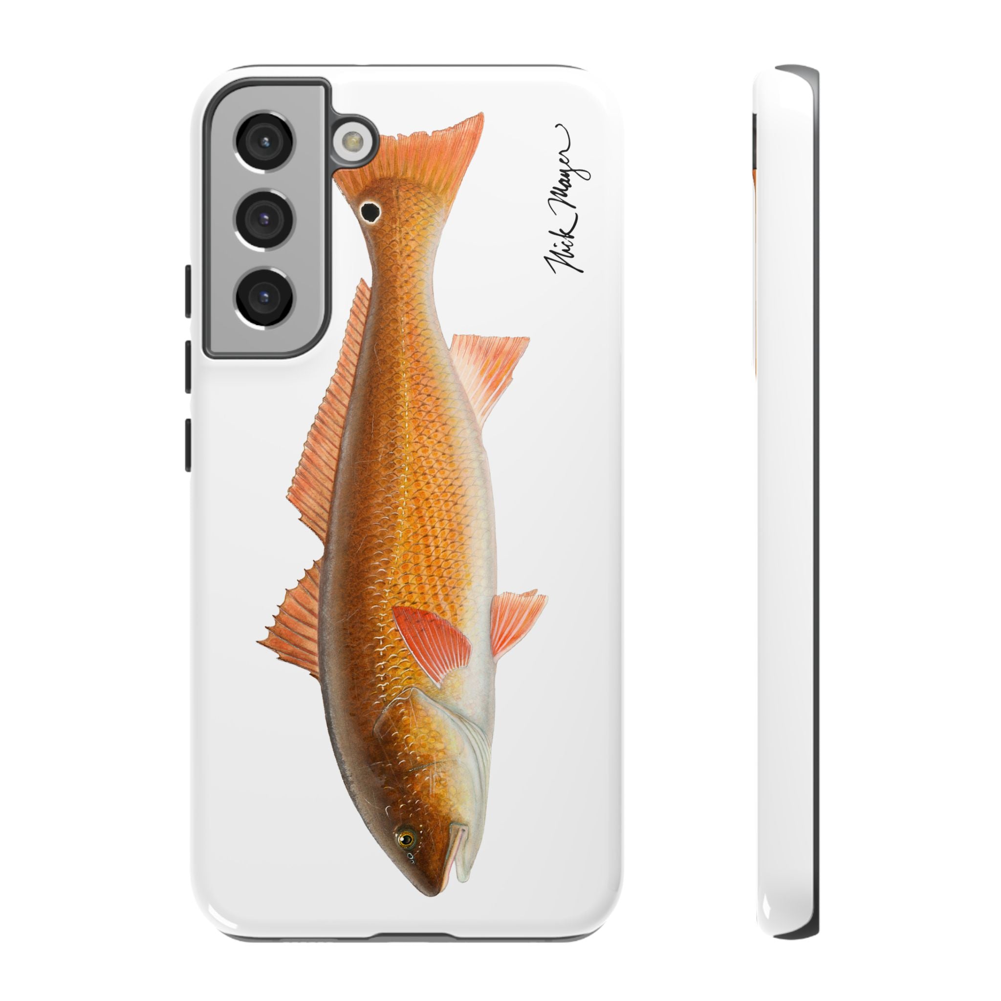 Redfish White Phone Case (Samsung)