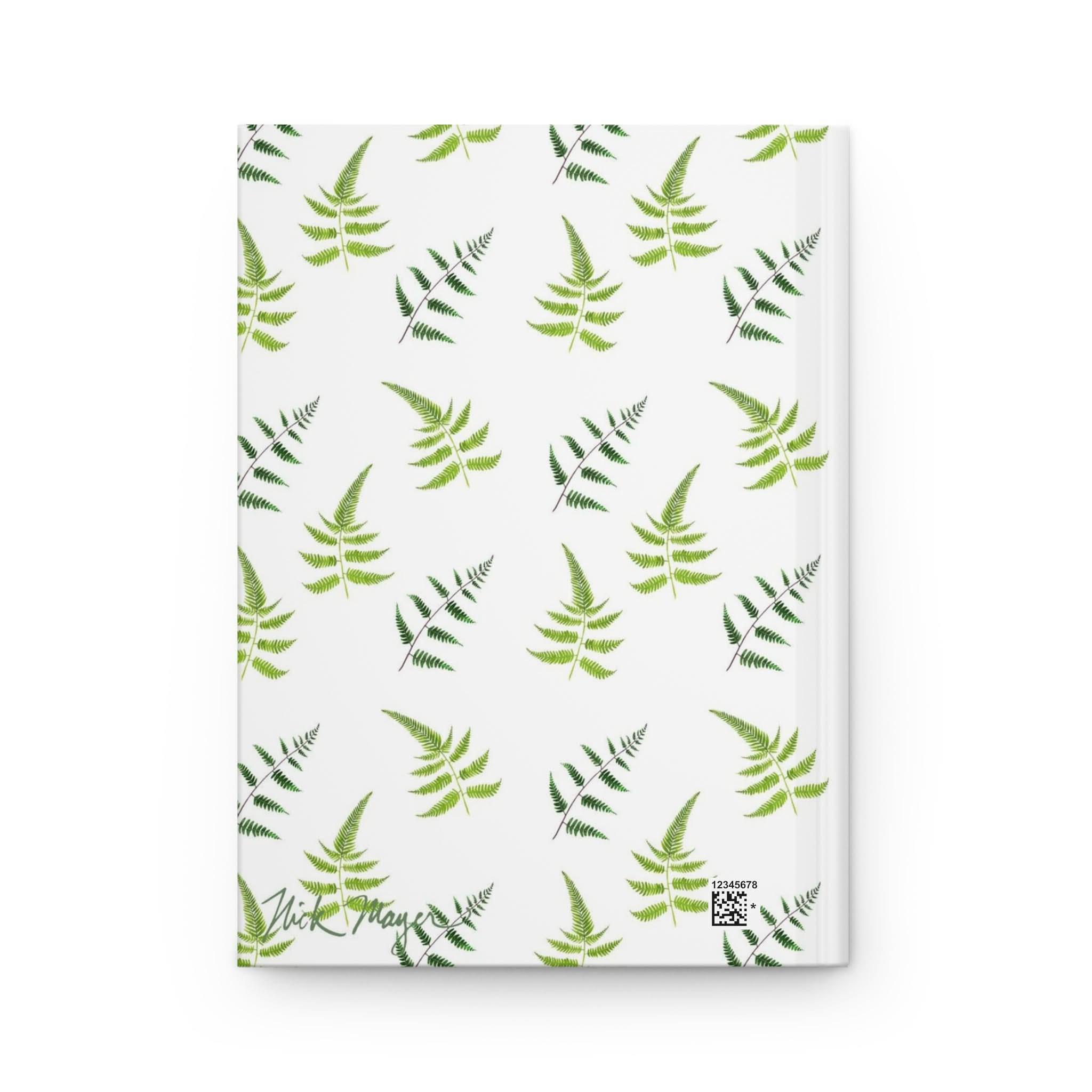 White Ferns Hardcover Journal Sketchbook