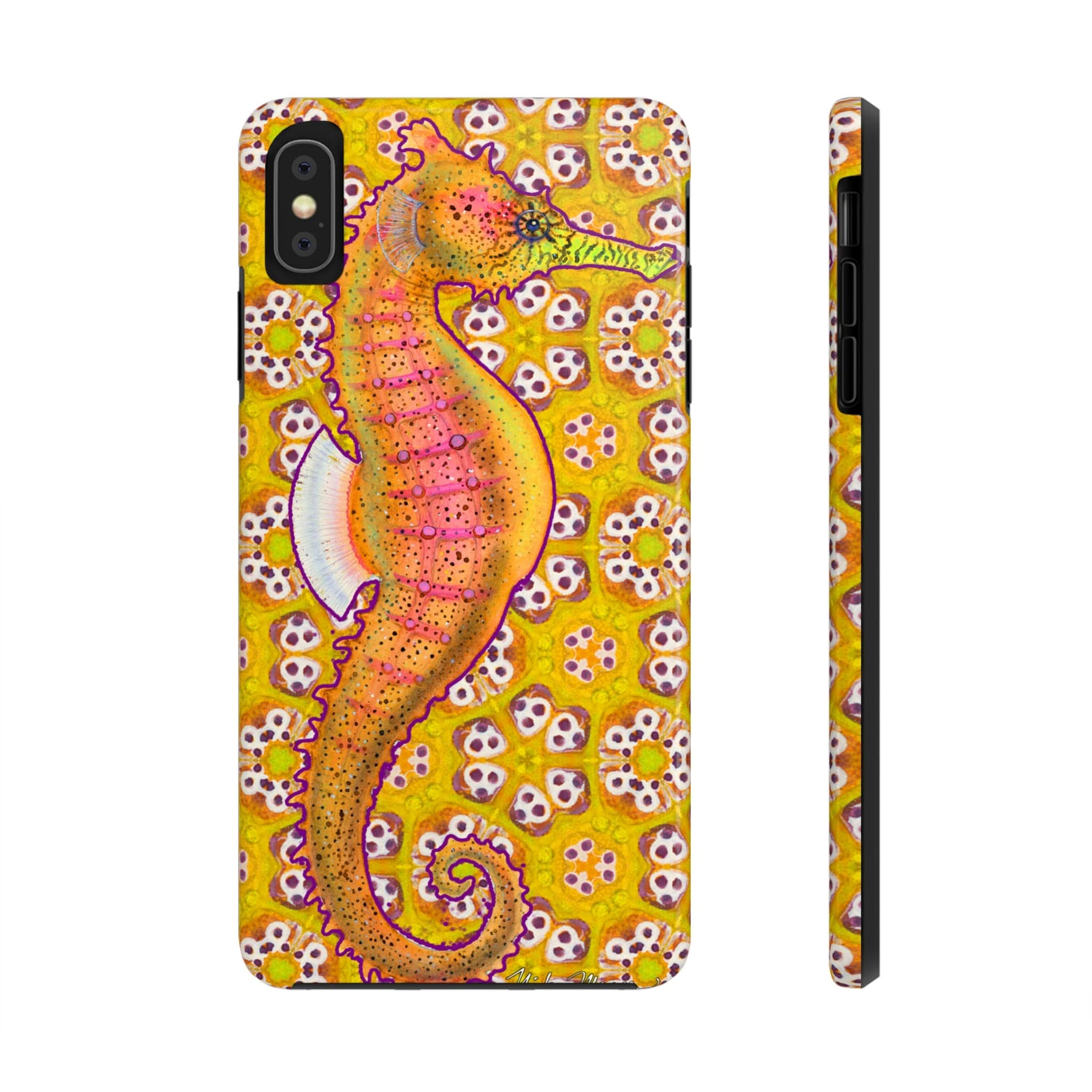 Psychedelic Seahorse Phone Case (iPhone)