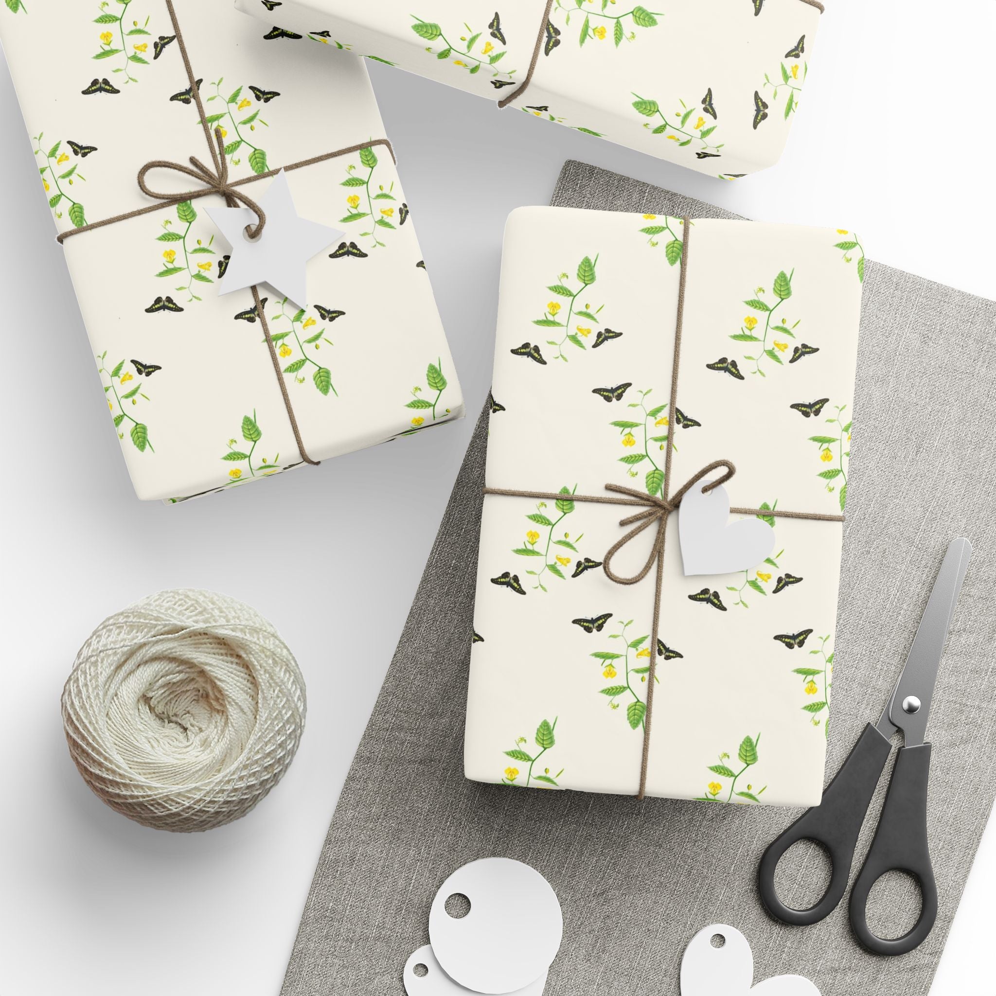 Jewelweed and Butterflies Gift Wrapping Paper