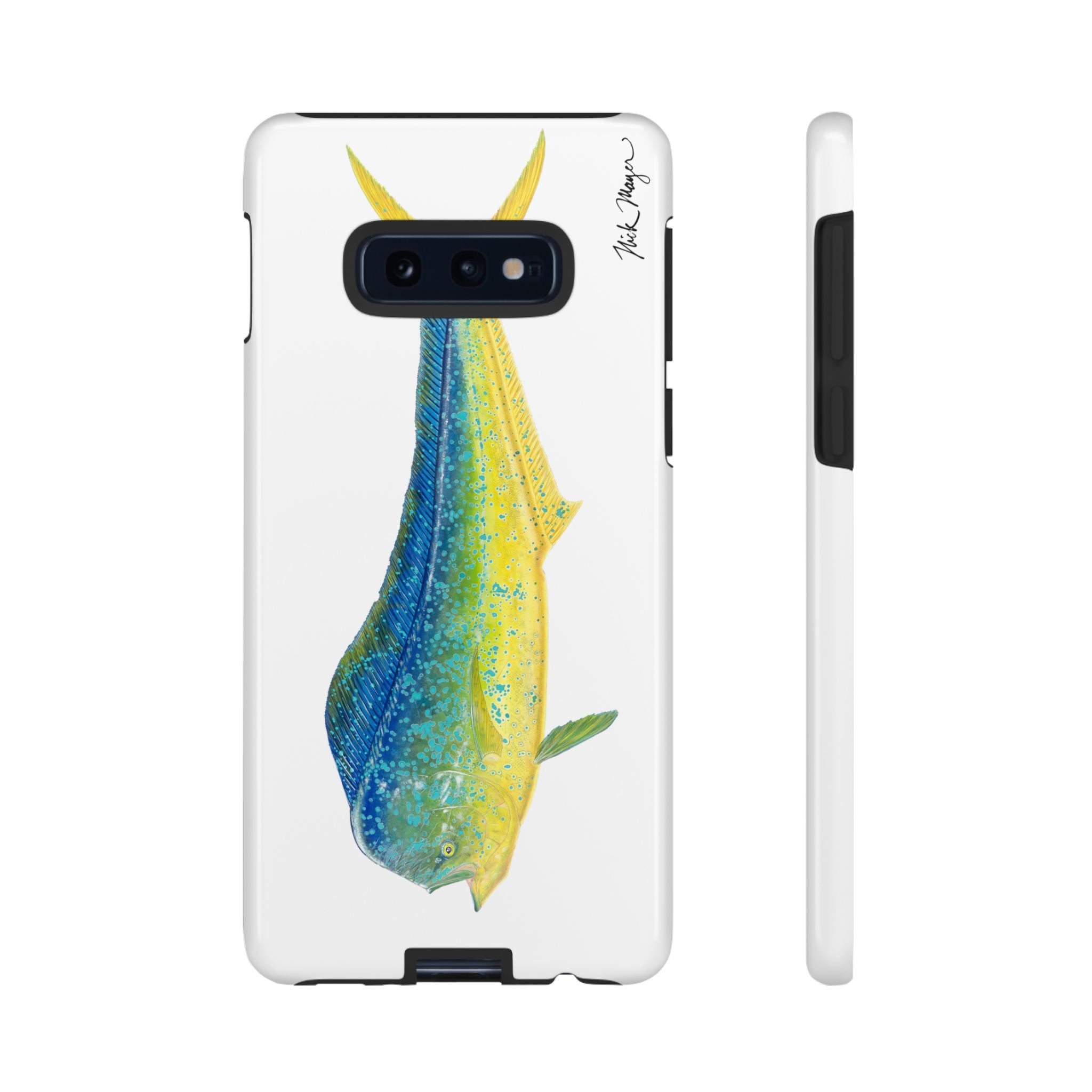 Bull Mahi White Phone Case (Samsung)