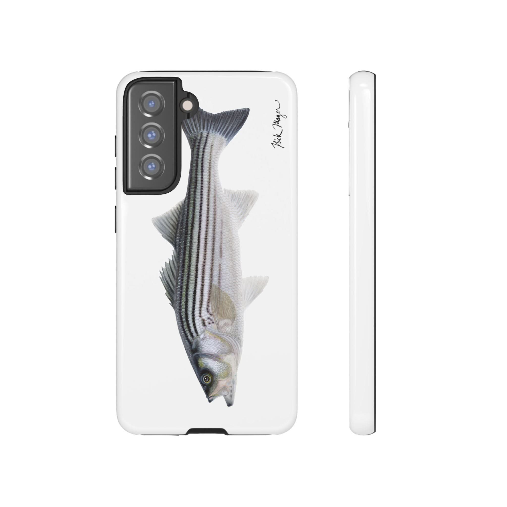 Schoolie Striper White Phone Case (Samsung)