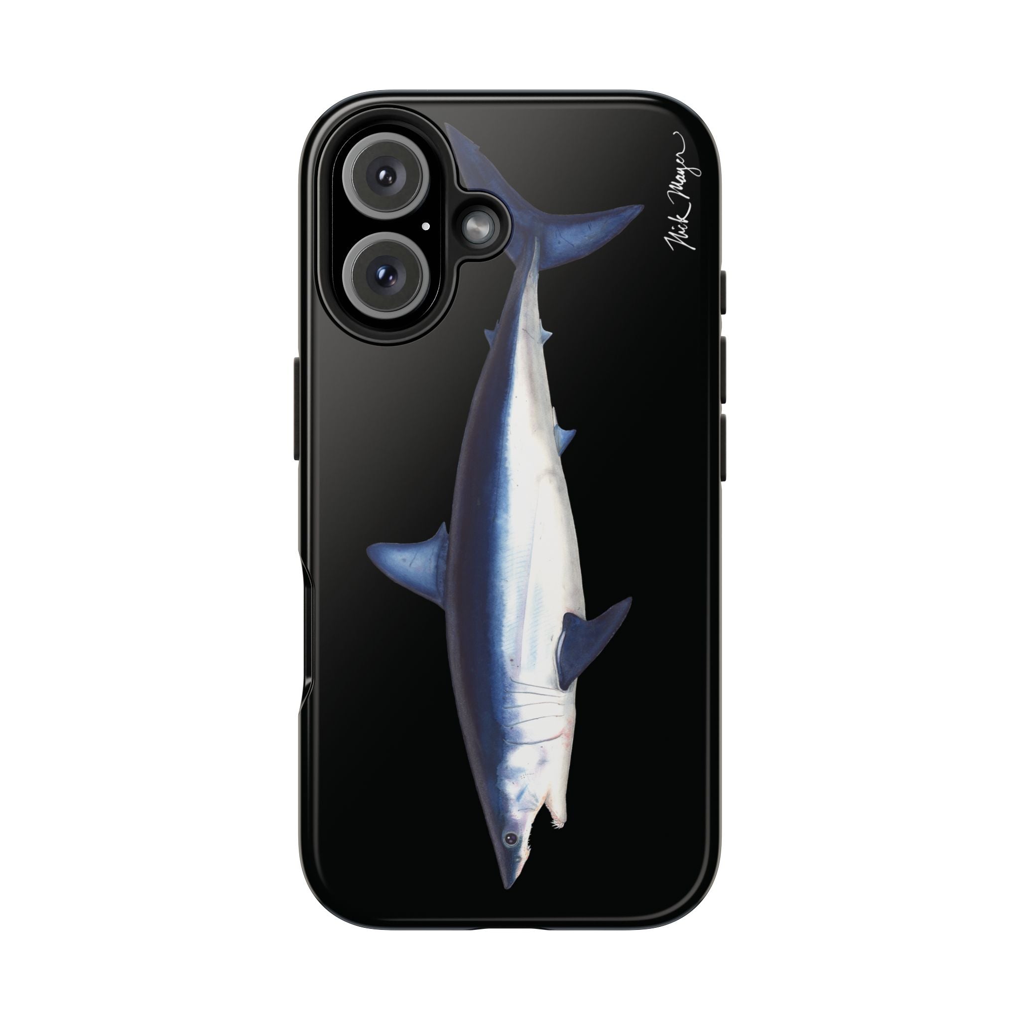 Mako Shark Black iPhone Case