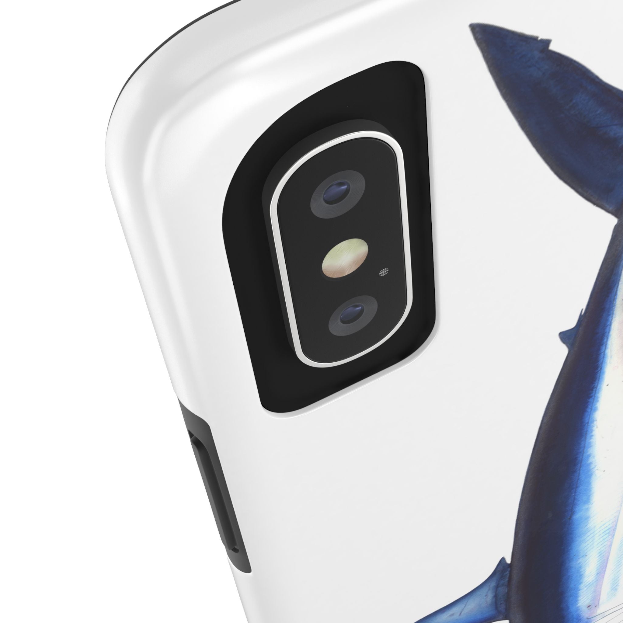 Mako Shark White Phone Case (iPhone)