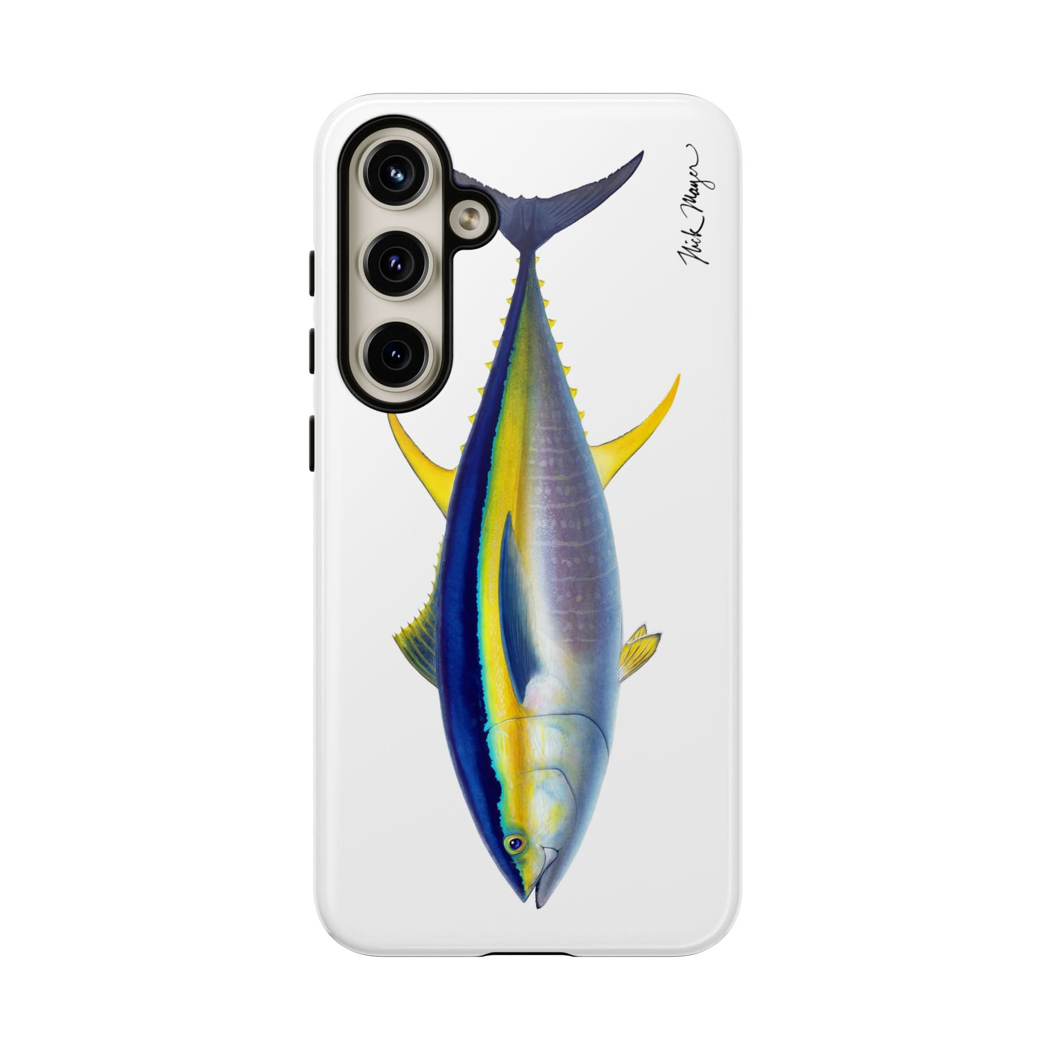 Yellowfin Tuna White Phone Case (Samsung)