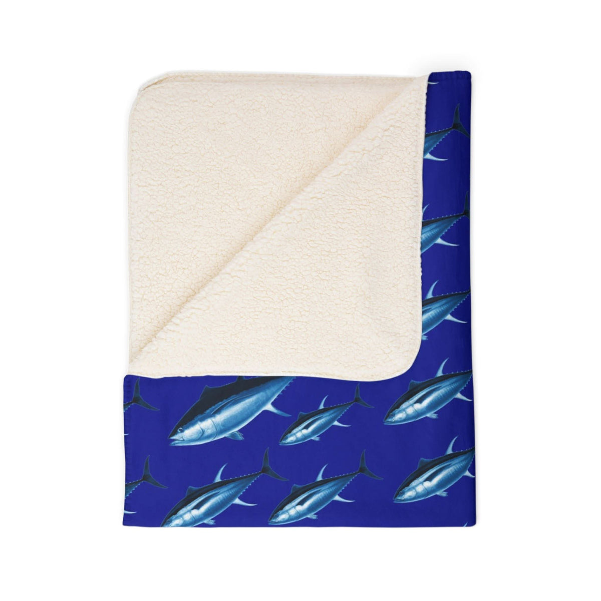 Blue Tuna Super Soft Fleece Sherpa Blanket