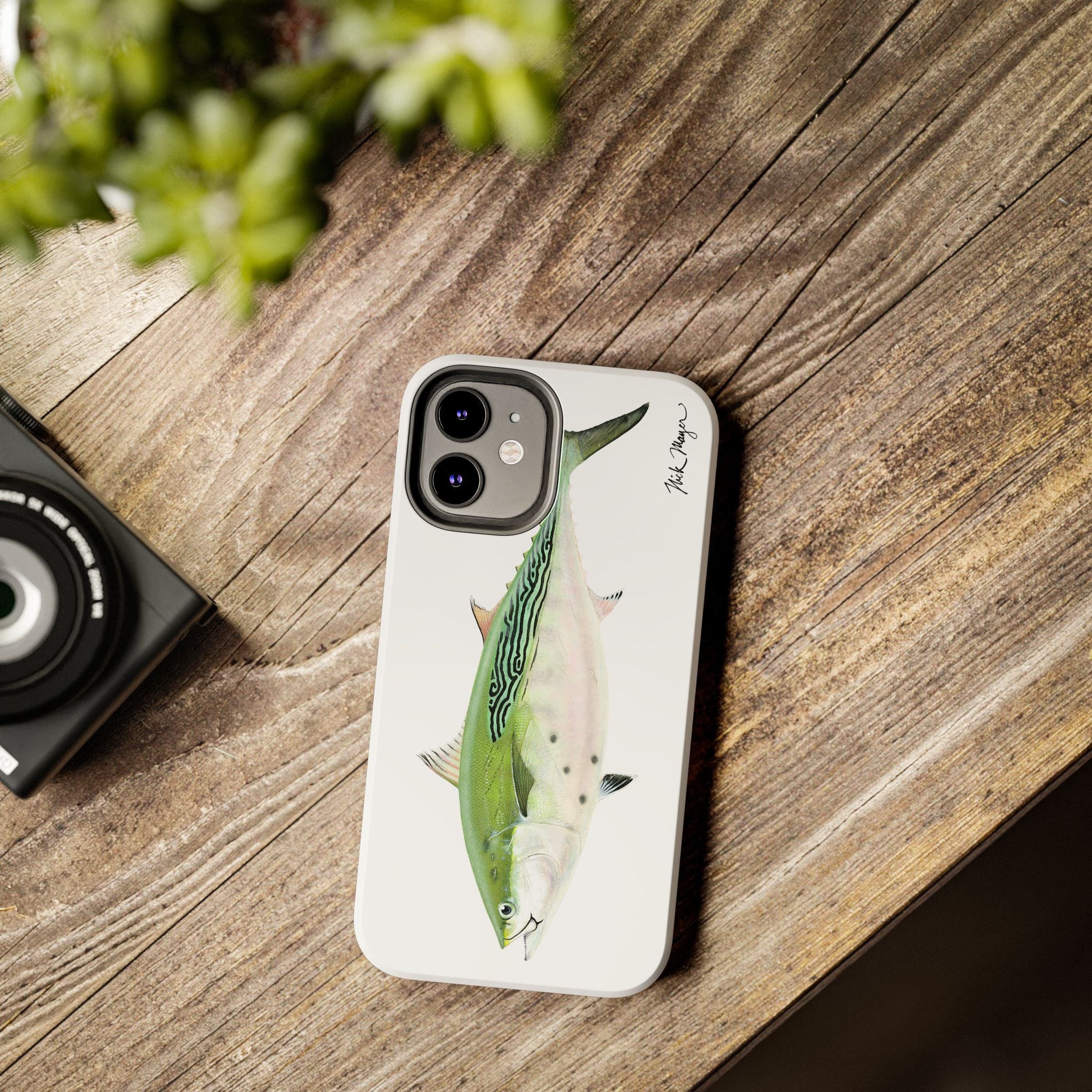 Albie White Phone Case (iPhone)