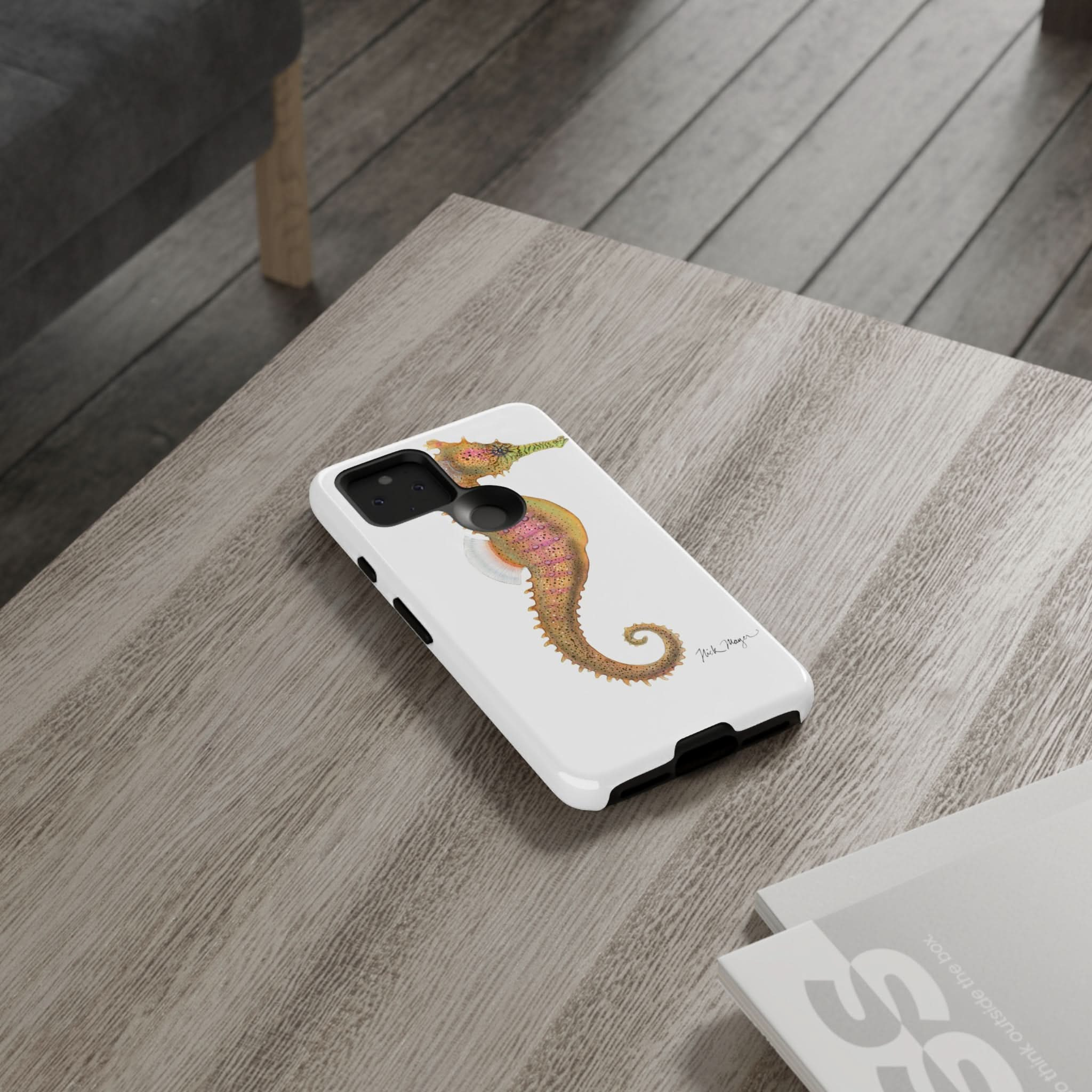 Pink Seahorse Phone Case (Samsung)