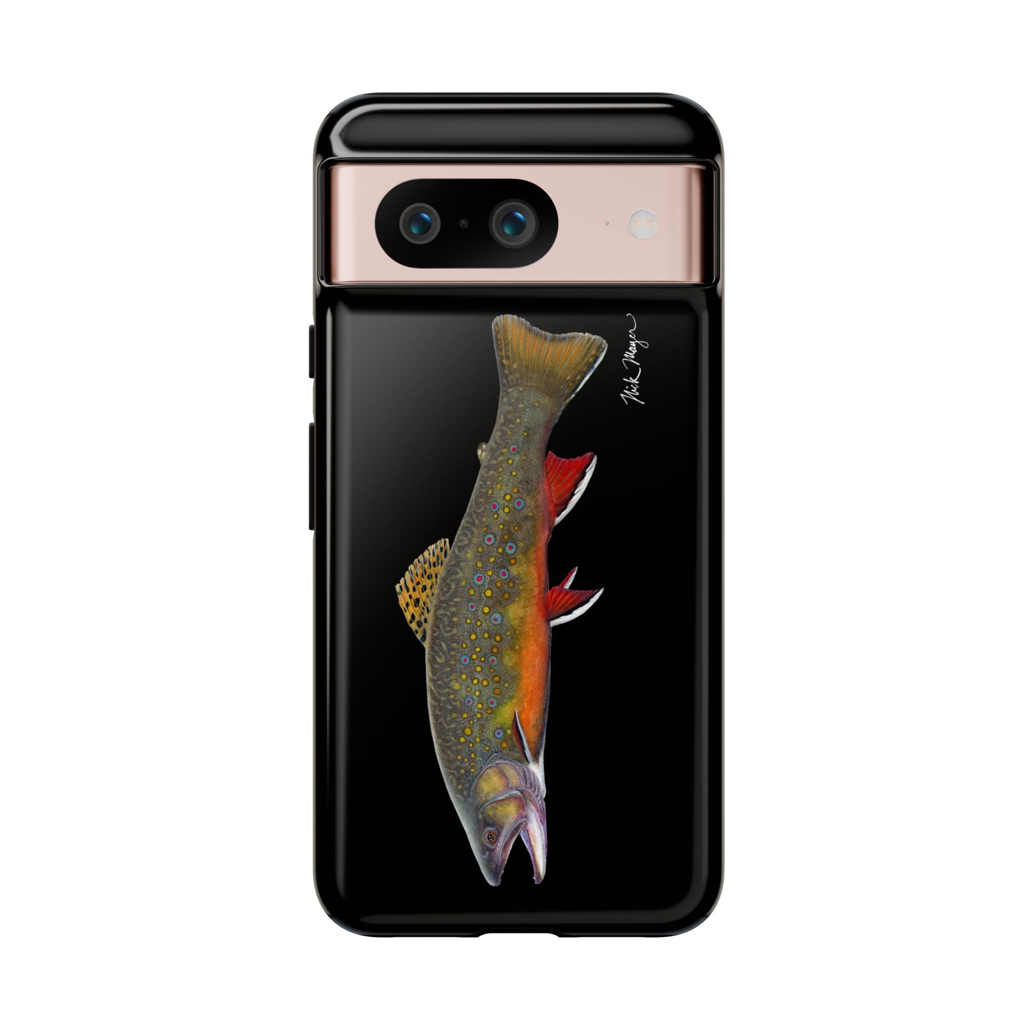 Brook Trout Black Phone Case (Samsung)