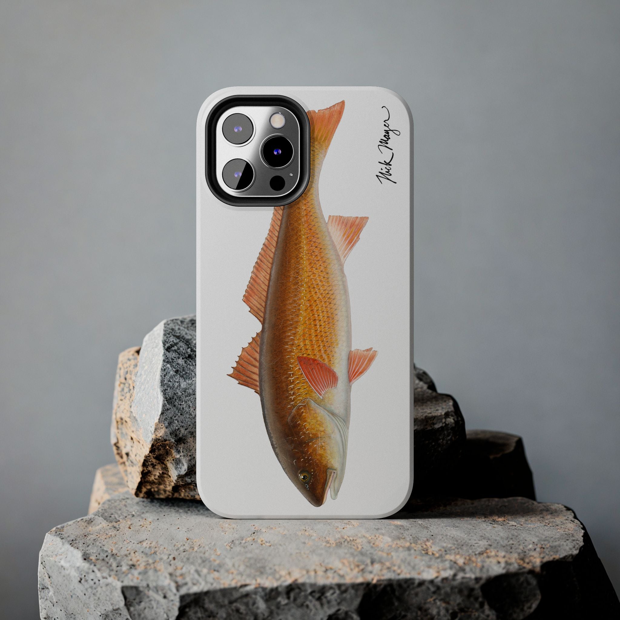 Redfish White Phone Case (iPhone)