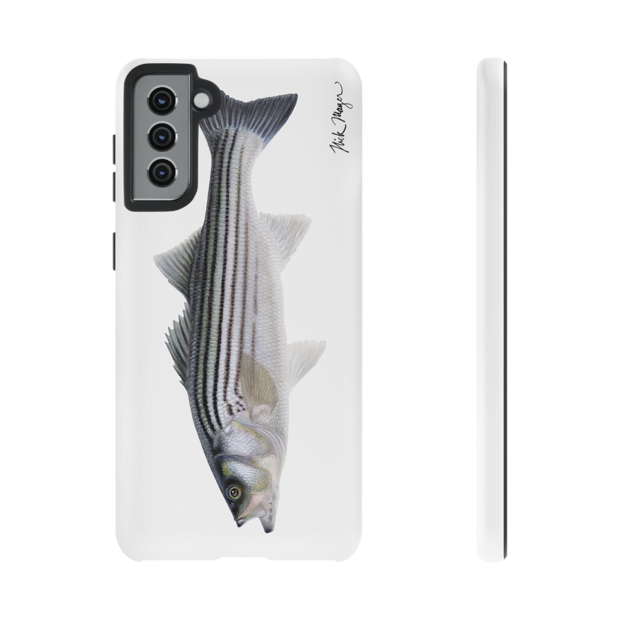 Schoolie Striper White Phone Case (Samsung)