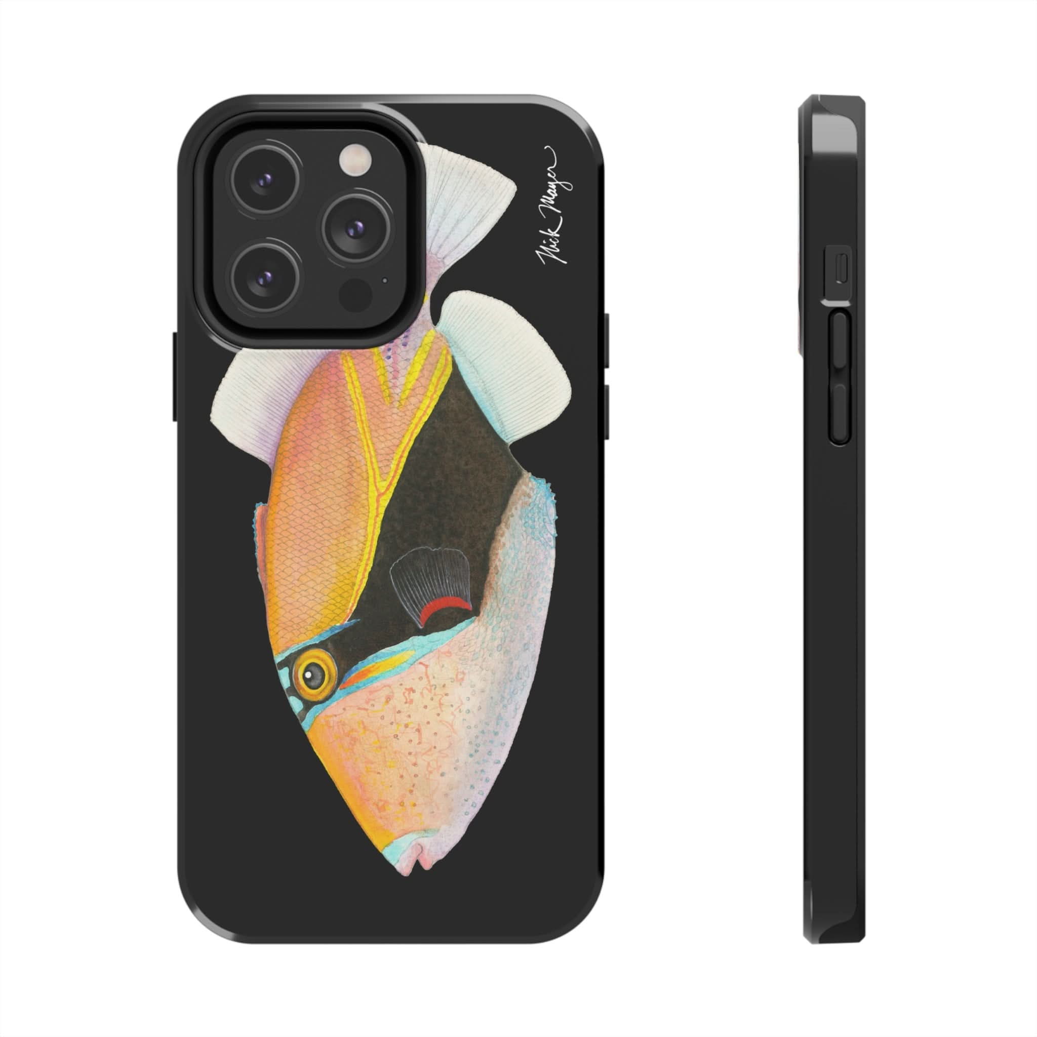 Humuhumunukunukuapua'a Black Phone Case (iPhone)