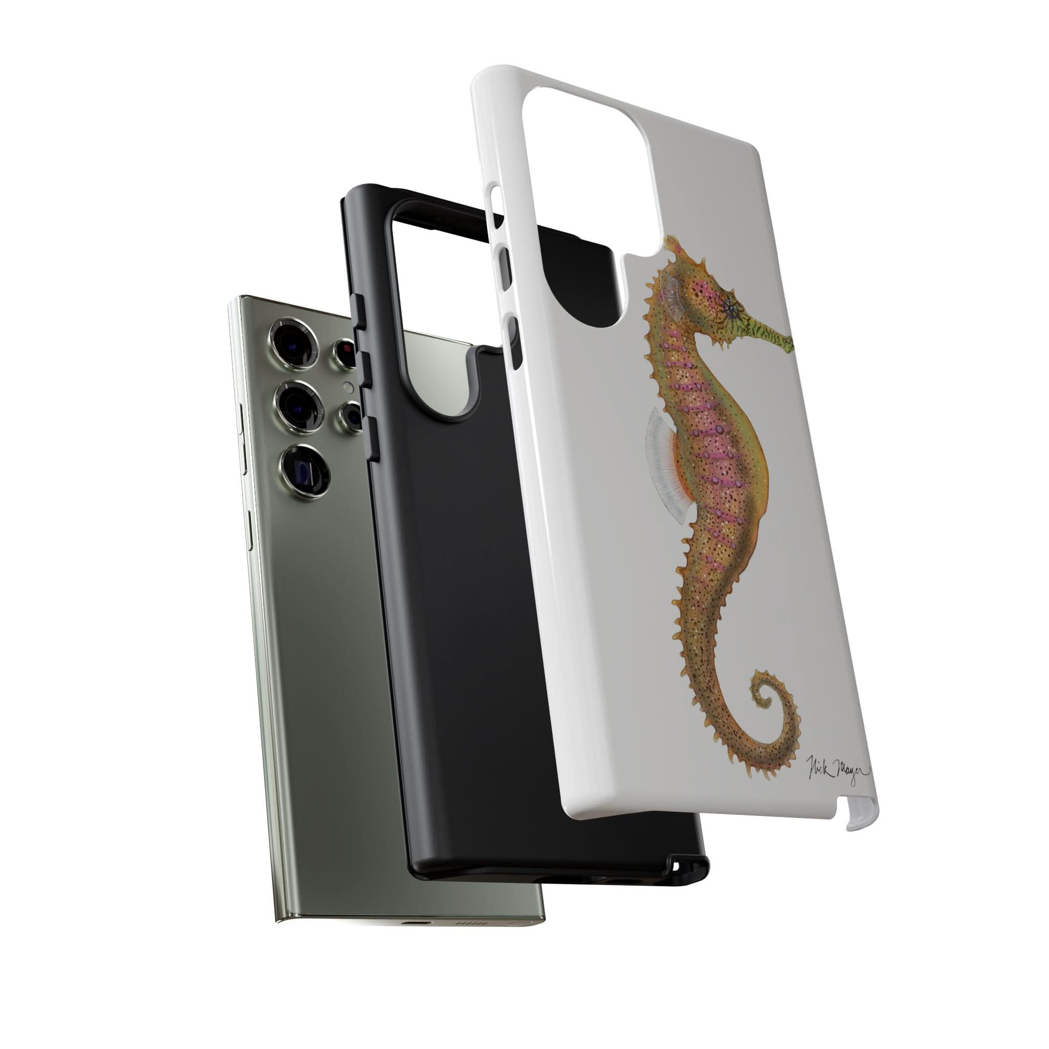 Pink Seahorse Phone Case (Samsung)