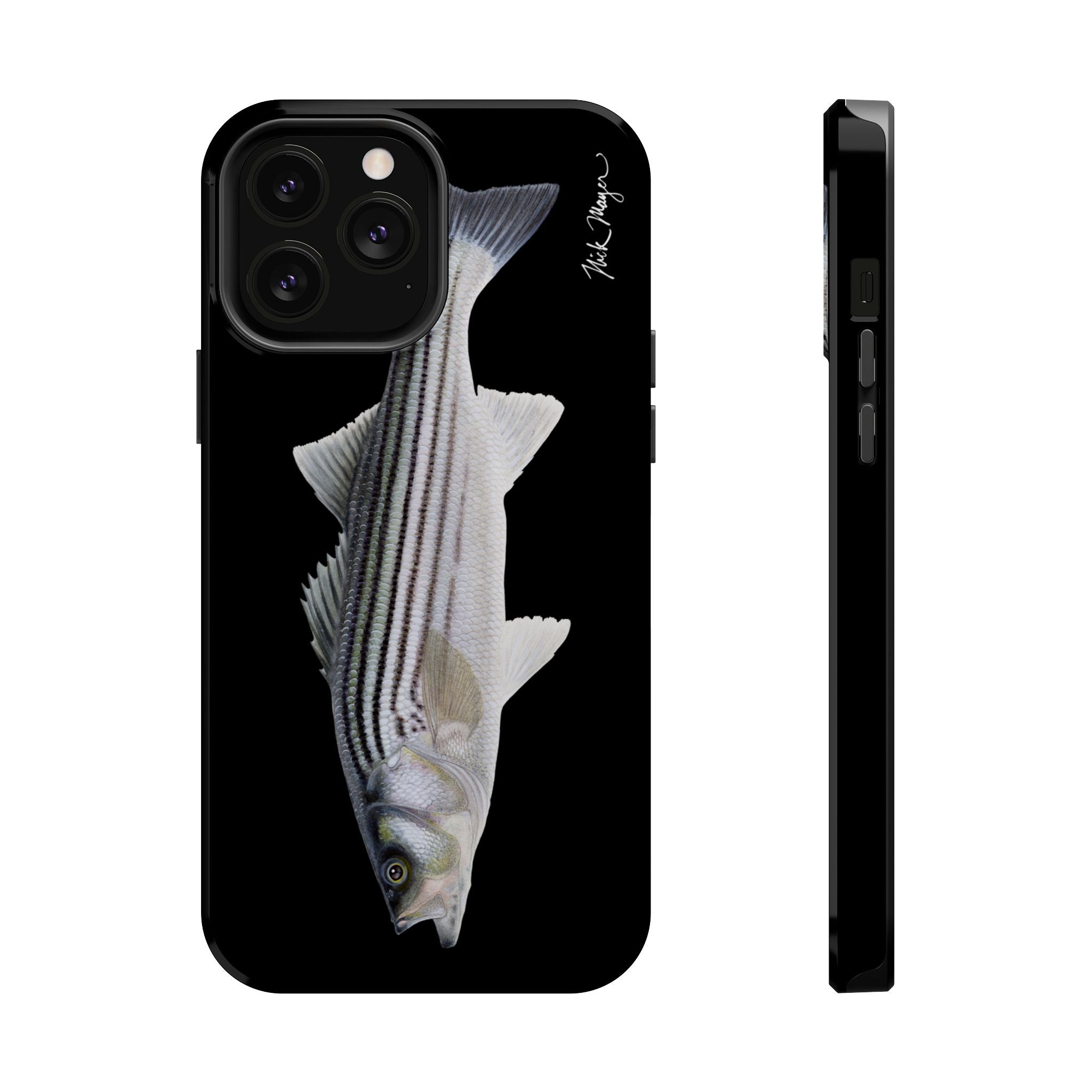 Schoolie Striper MagSafe Black iPhone Case