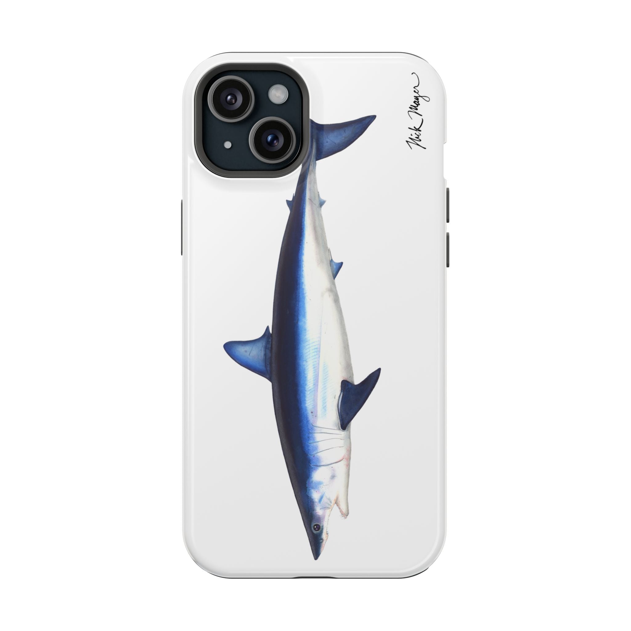 Mako Shark MagSafe White iPhone Case