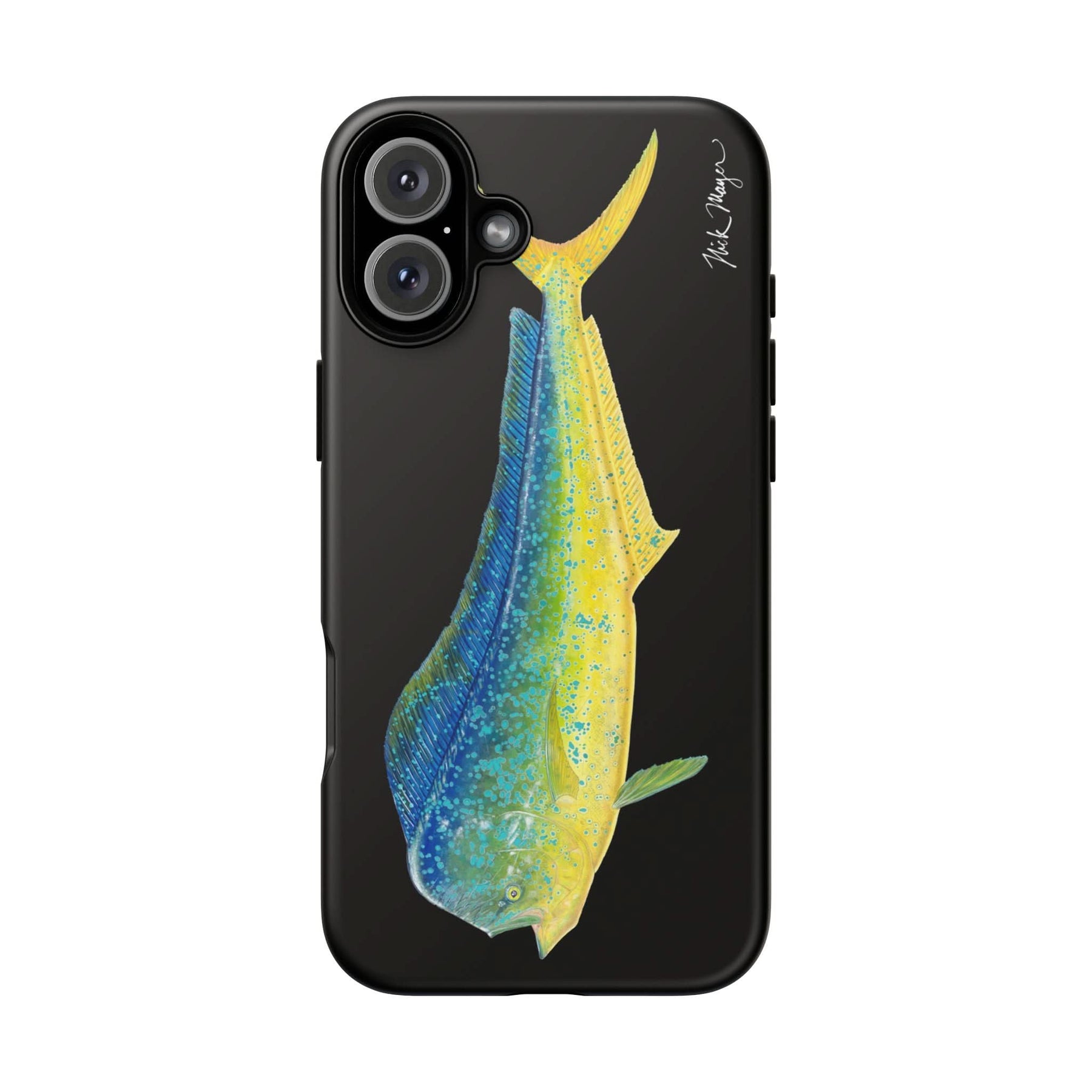 Bull Mahi Black Phone Case (iPhone 16 & Samsung)