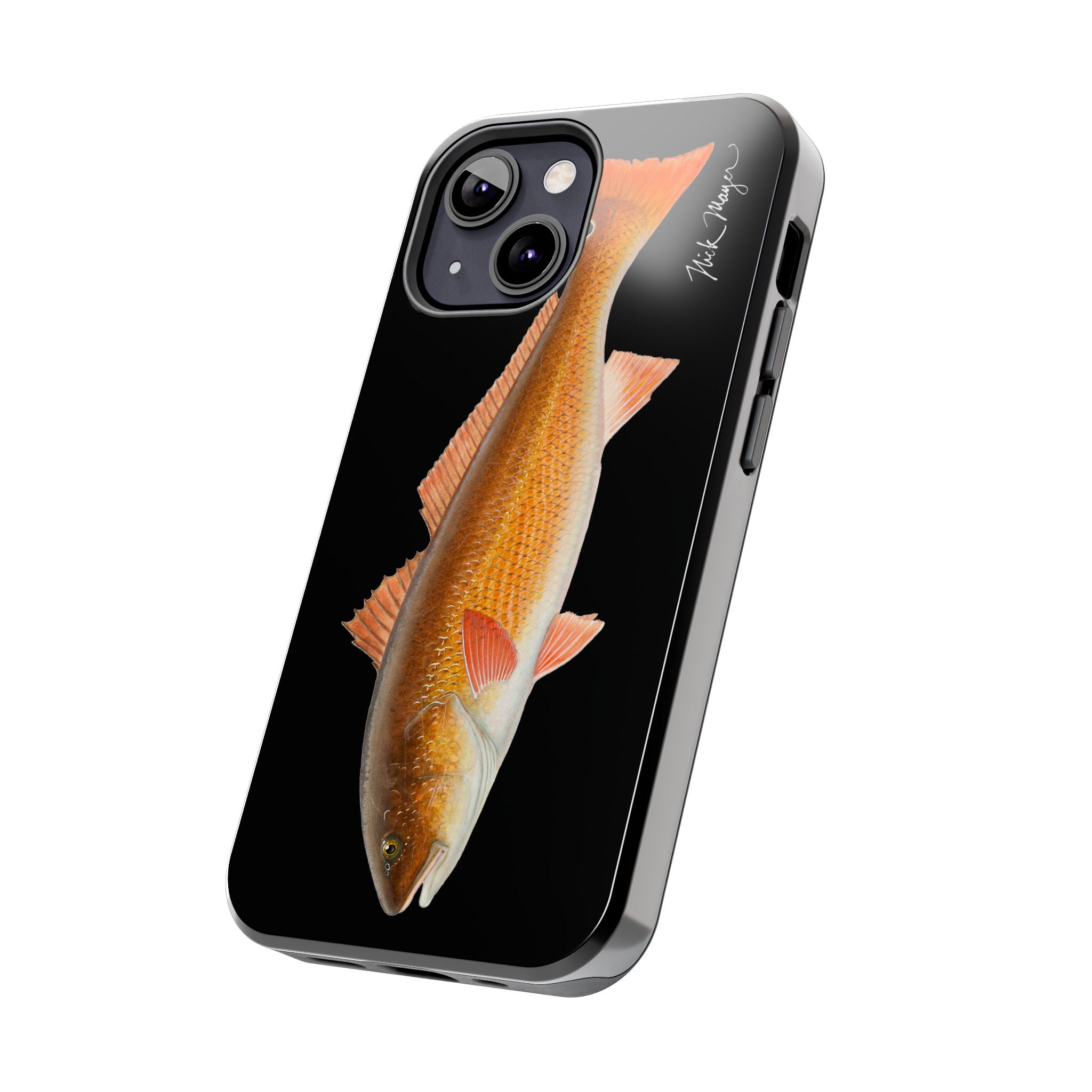 Redfish Black Phone Case (iPhone)