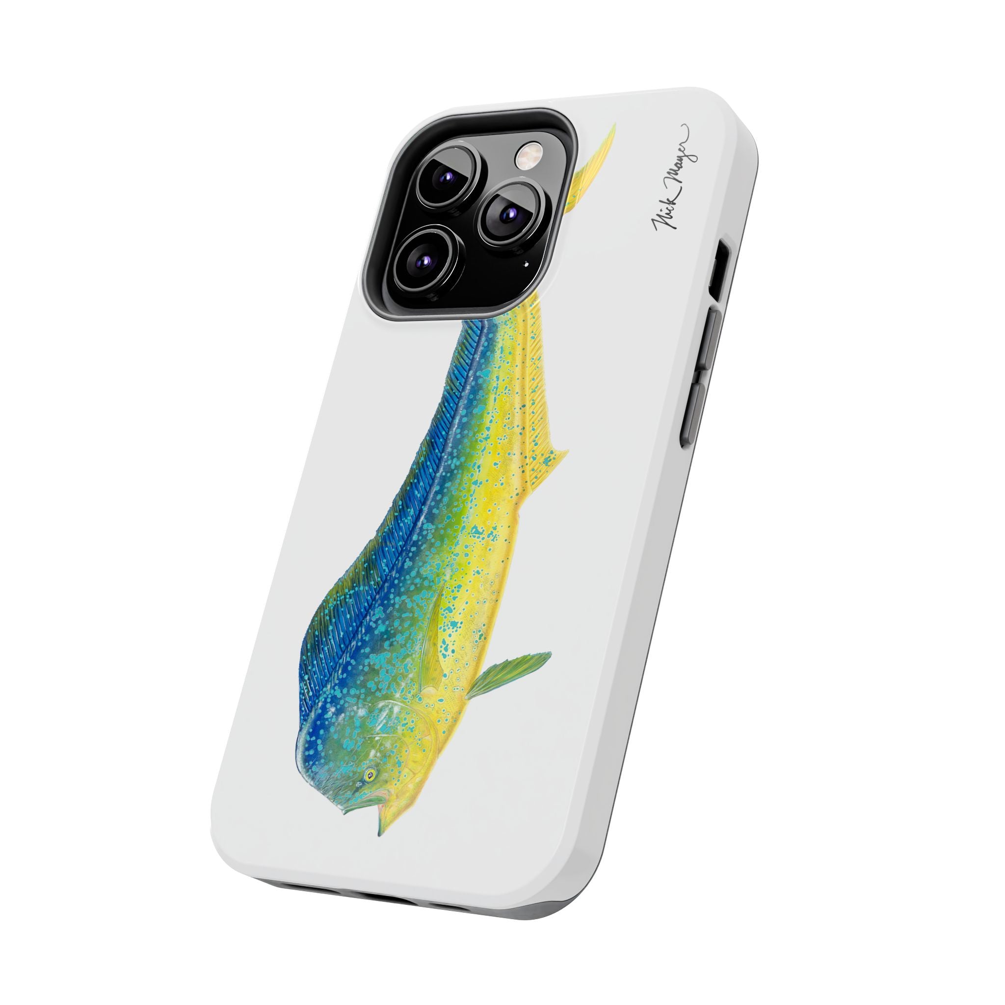 Bull Mahi White Phone Case (iPhone)