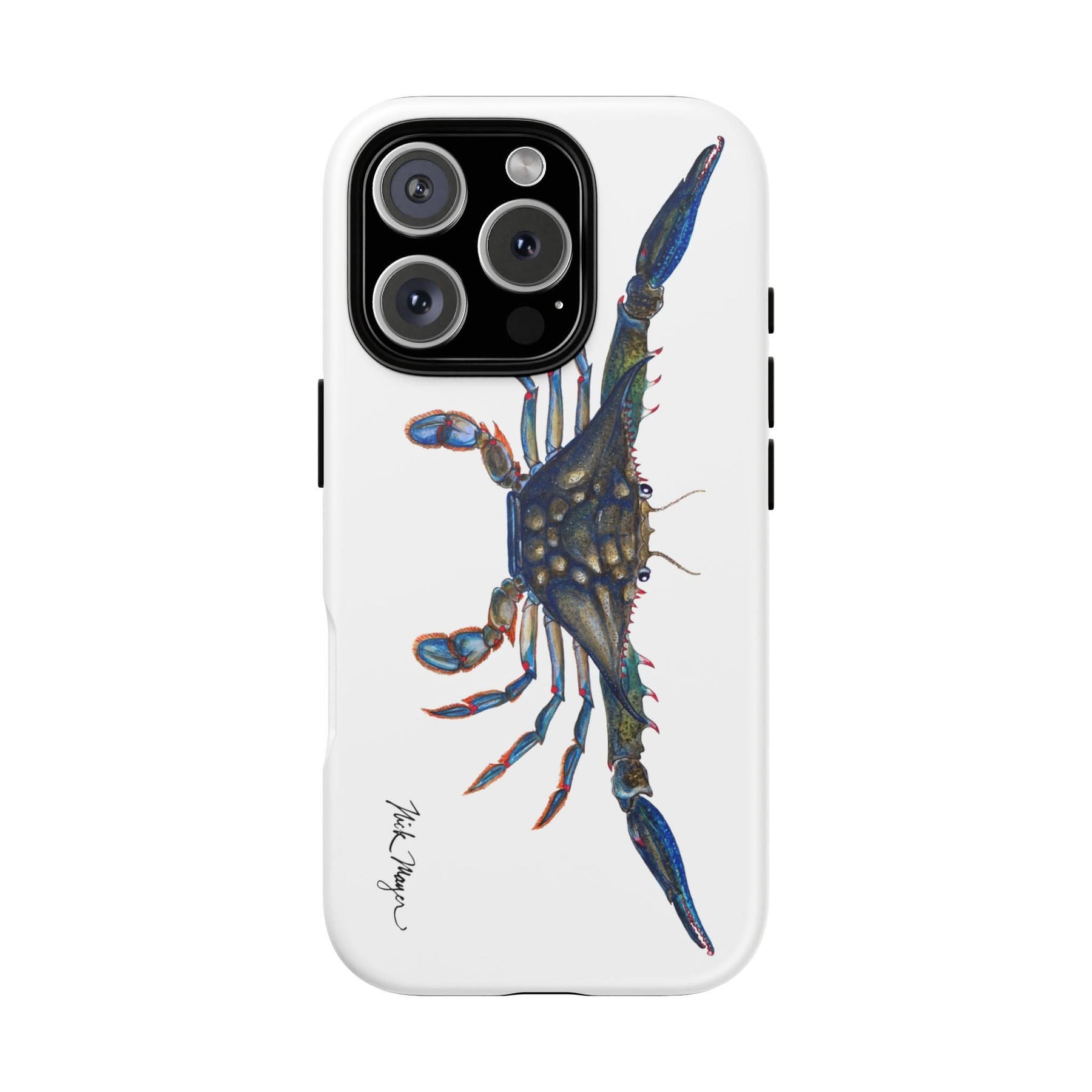 Blue Crab Phone Case (iPhone 16 & Samsung)