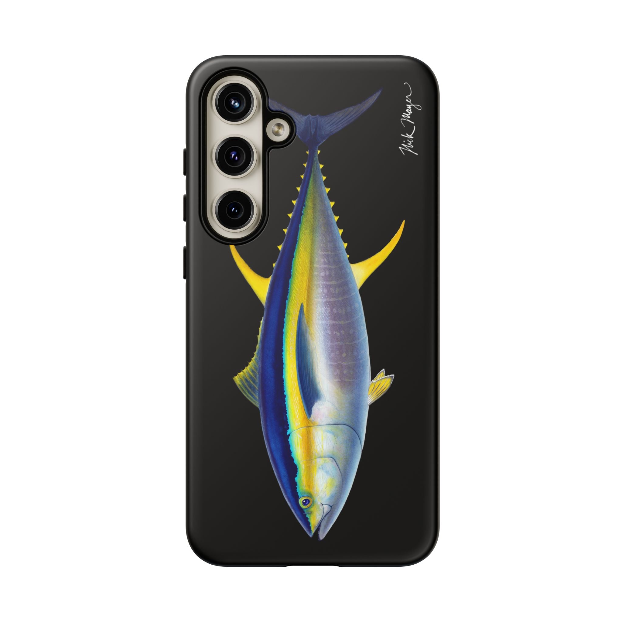 Yellowfin Tuna Black Phone Case (Samsung)