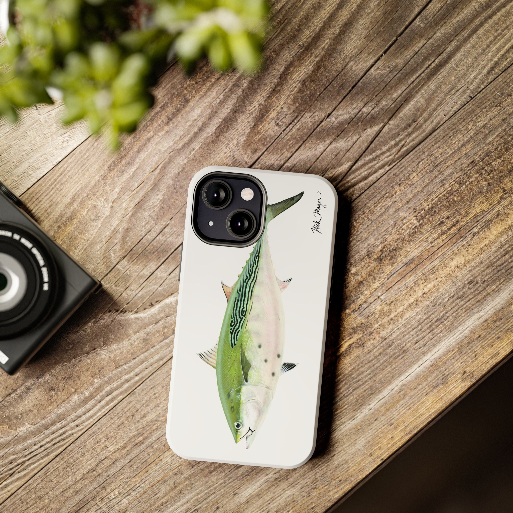 Albie White Phone Case (iPhone)