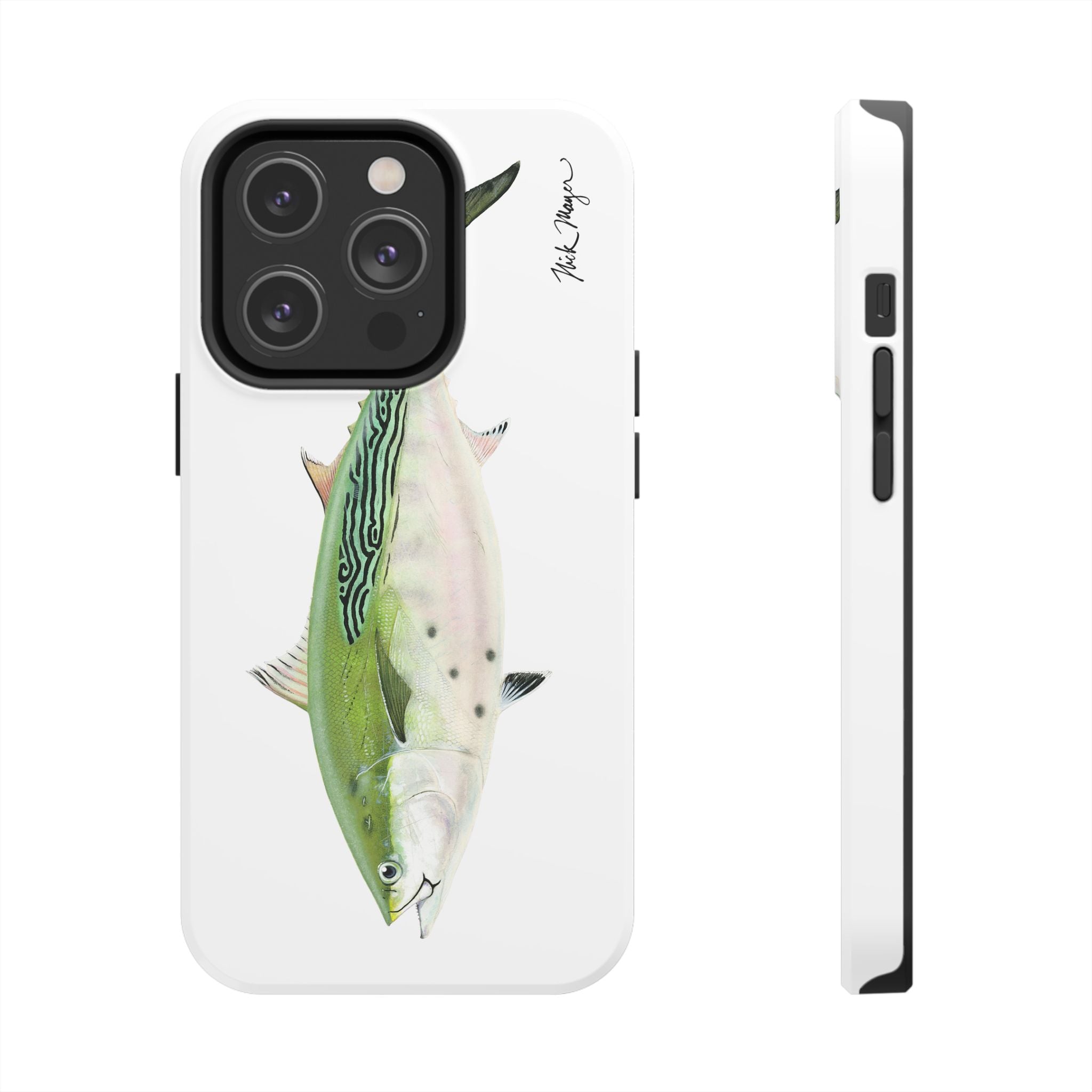 Albie White Phone Case (iPhone)